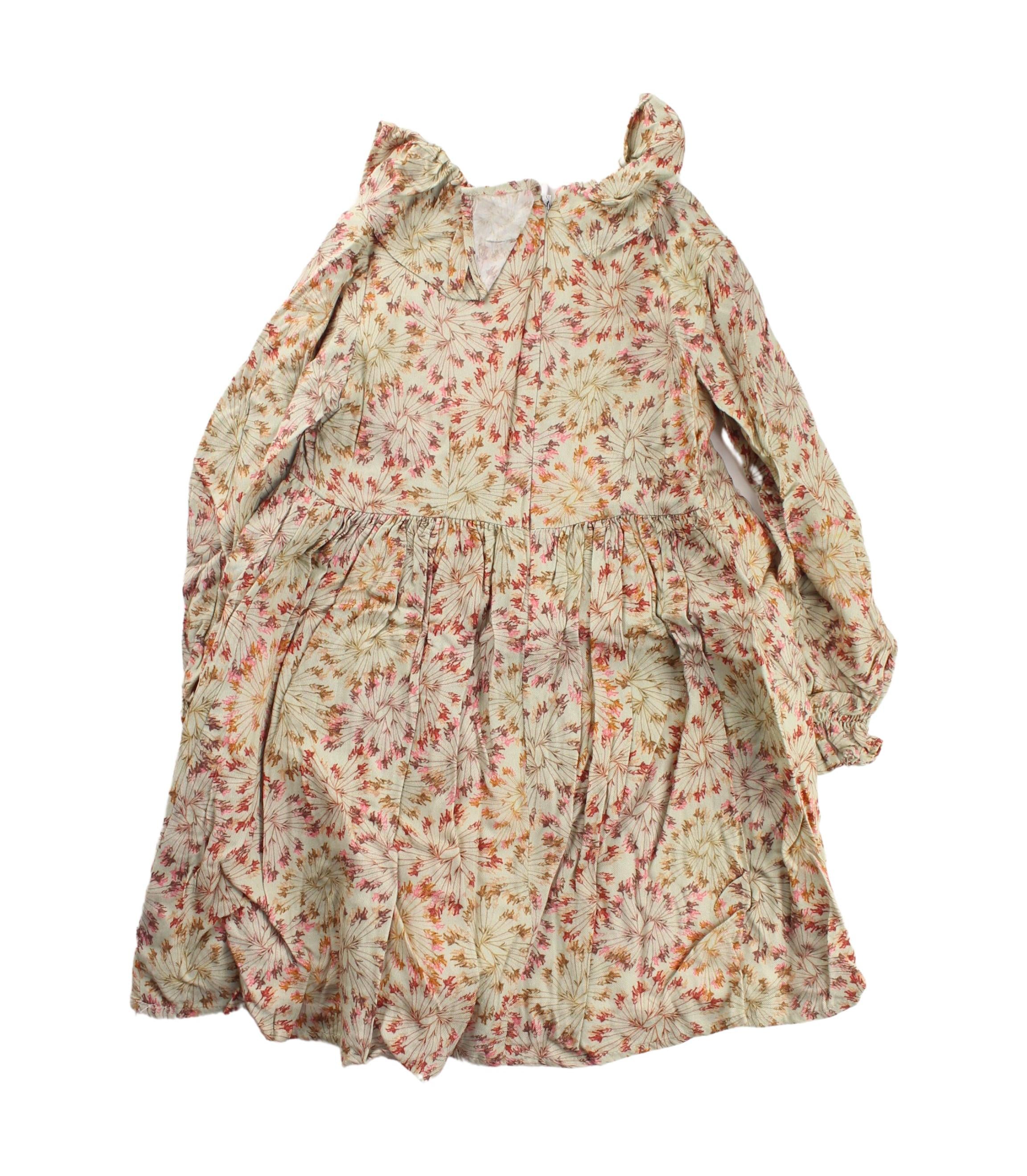 Ancar Long Sleeve Girls Dress 4T - Comfortable Cotton Casual Outfit for Toddler Girls - Perfect for School, Playdates & Family Photos