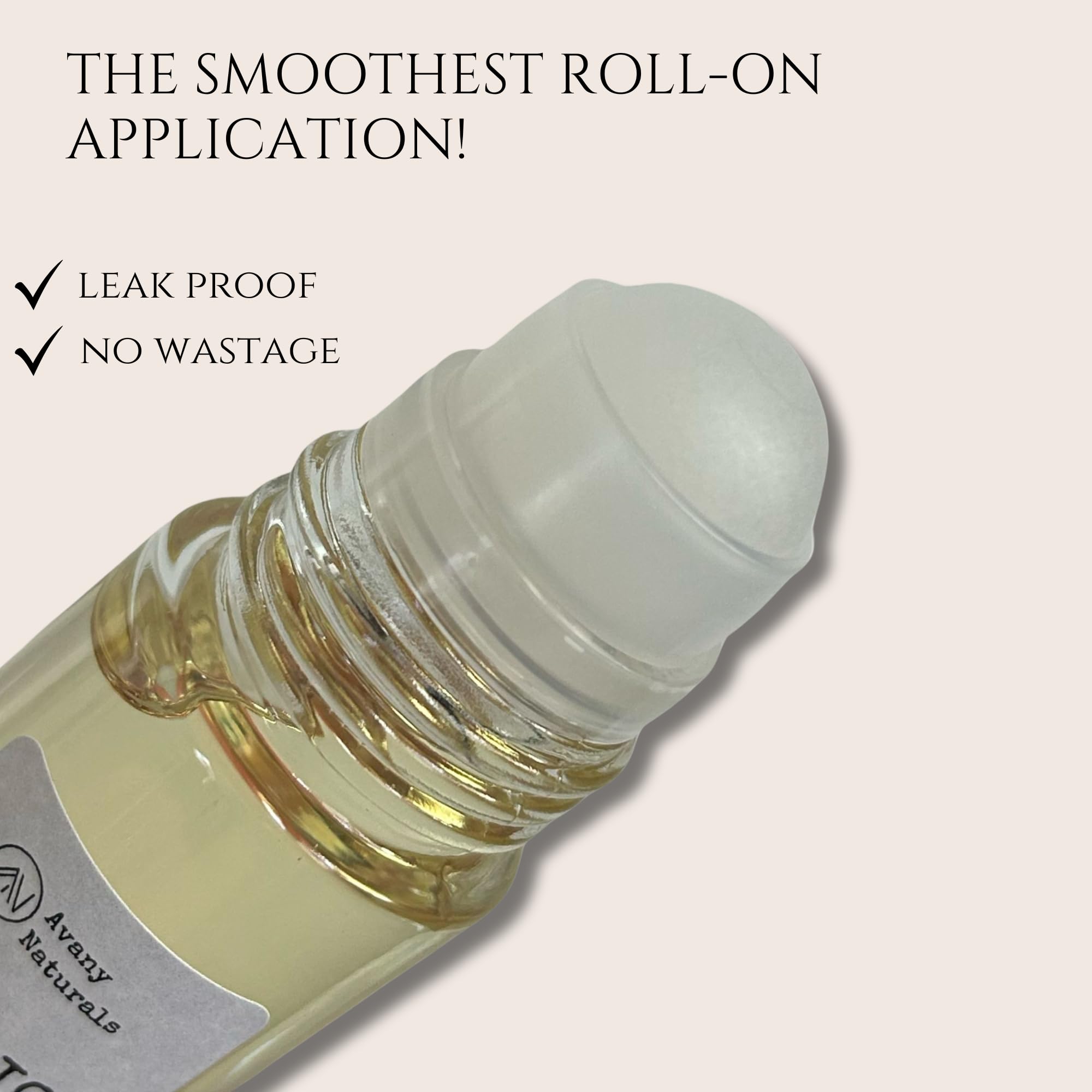 Avany Naturals Cologne Oil for Men - Long Lasting Roll-On Perfume, Travel Size Essential Oil Fragrance in Sleek Glass Bottle (1/3 oz) | Perfect for Daily Wear, Gym, Office & Date Nights