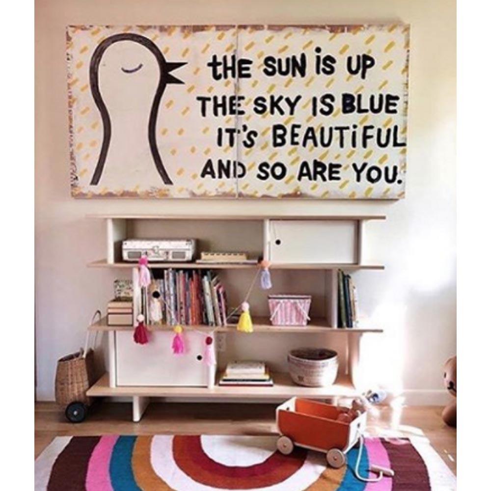 Sun Is Up Art Print - Vibrant Wall Decor for Living Room, Bedroom & Office - Perfect for Home & Office Decoration