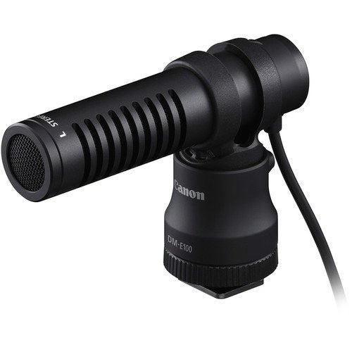 Canon DME100 Professional Directional Microphone - High-Quality Shotgun Mic for DSLR, Camcorder & Video Recording - Perfect for Vlogging, Interviews & Film Production