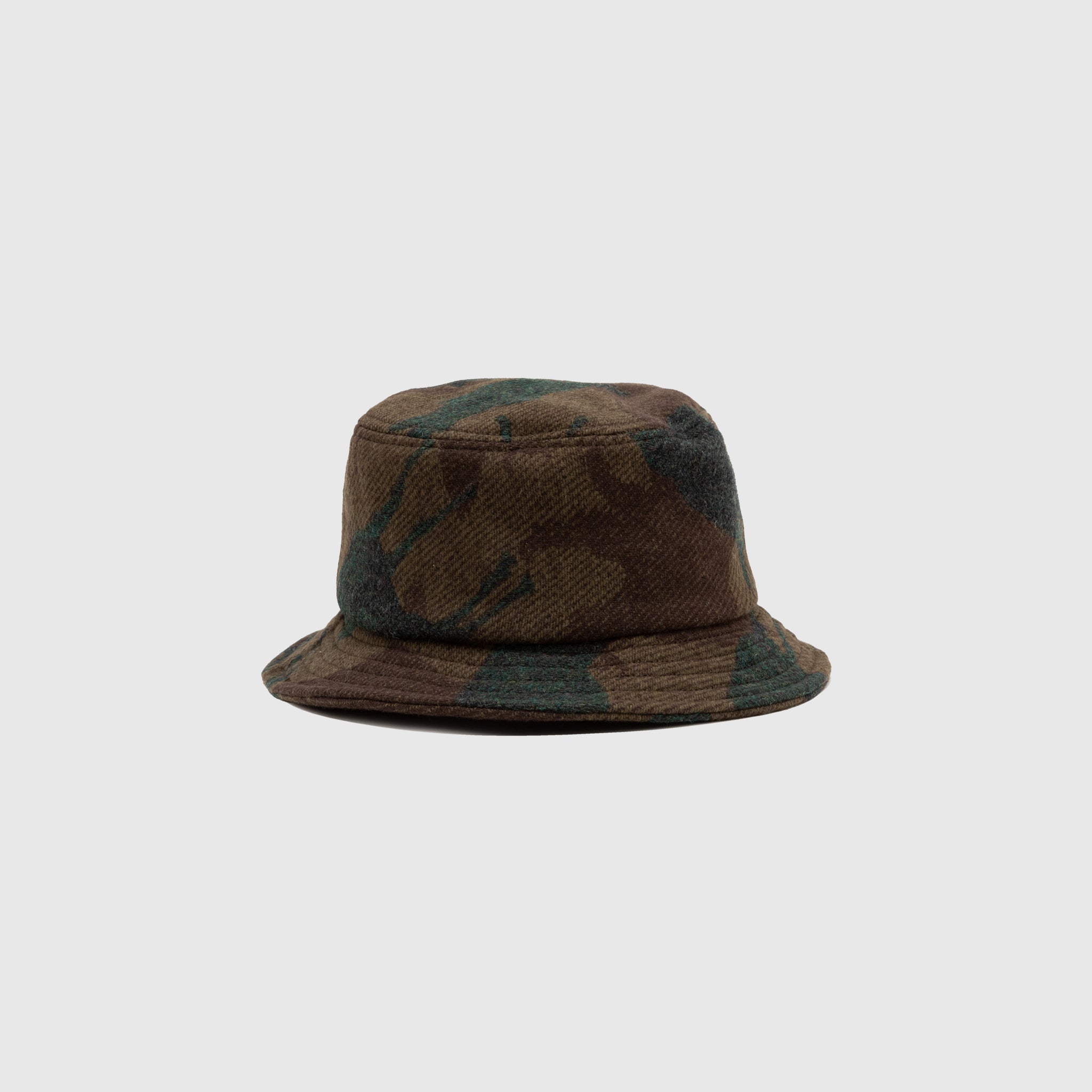 Animal Camo Jacquard Bucket Hat for Men & Women - Stylish Outdoor Sun Protection for Hiking, Fishing, and Beach