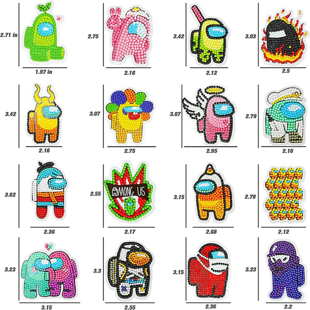 5D DIY Diamond Painting Kits for Kids - 28Pcs Mosaic Art Craft Stickers with Numbers, Fun & Creative Drawing Activity for Boys & Girls - Perfect for Home Decor, Gifts, and Relaxing Family Time