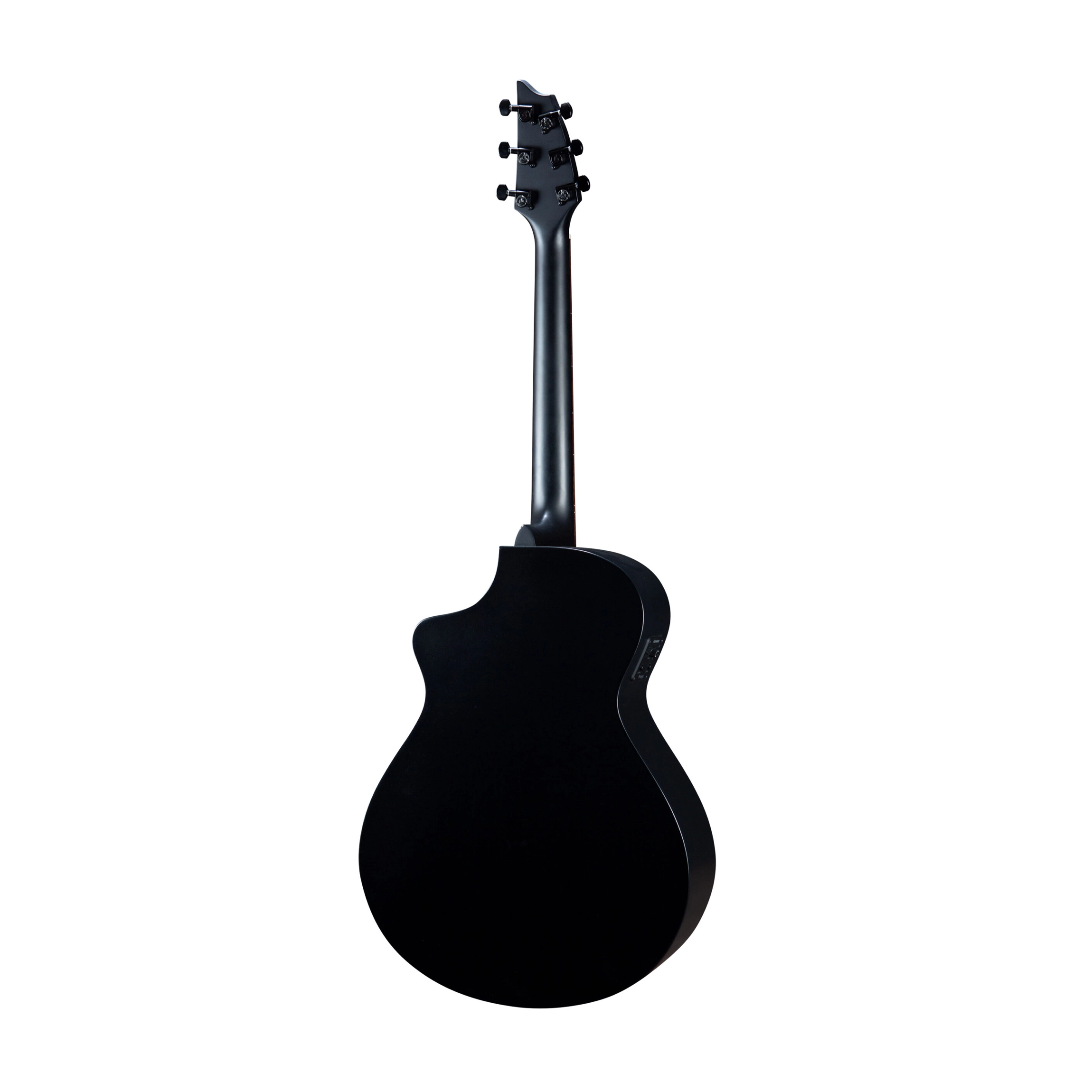 Breedlove Eco Discovery S Concert CE Acoustic Electric Guitar - Black | Sustainable Wood Construction for Stage & Studio Performance