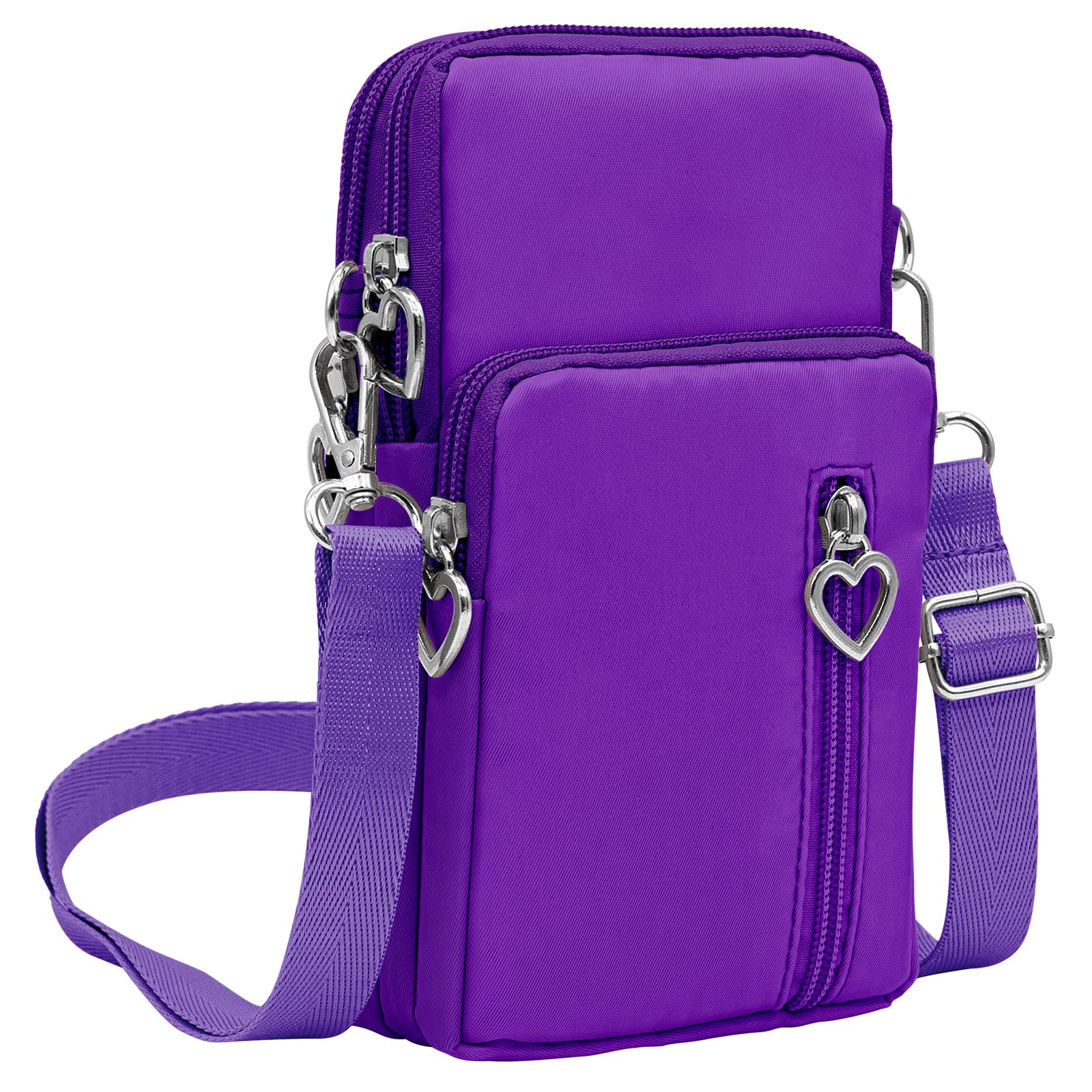Women's Small Crossbody Bag - Adjustable Strap Travel Purse for Phone & Essentials