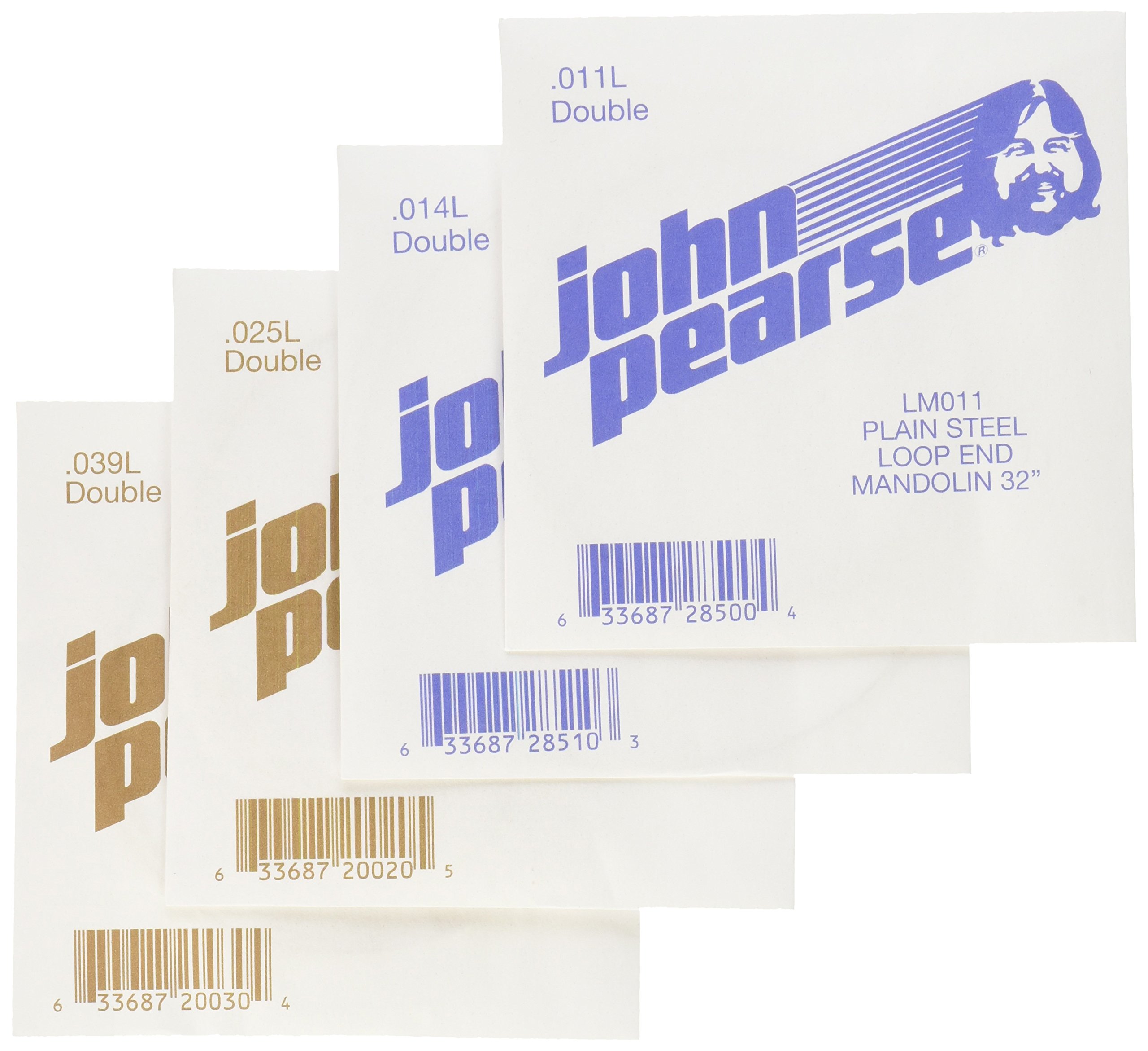 John Pearse P2100M Bronze Acoustic Guitar Strings - Medium Gauge (12-54) for Warm Tone & Longevity | Perfect for Folk, Country & Fingerstyle Playing