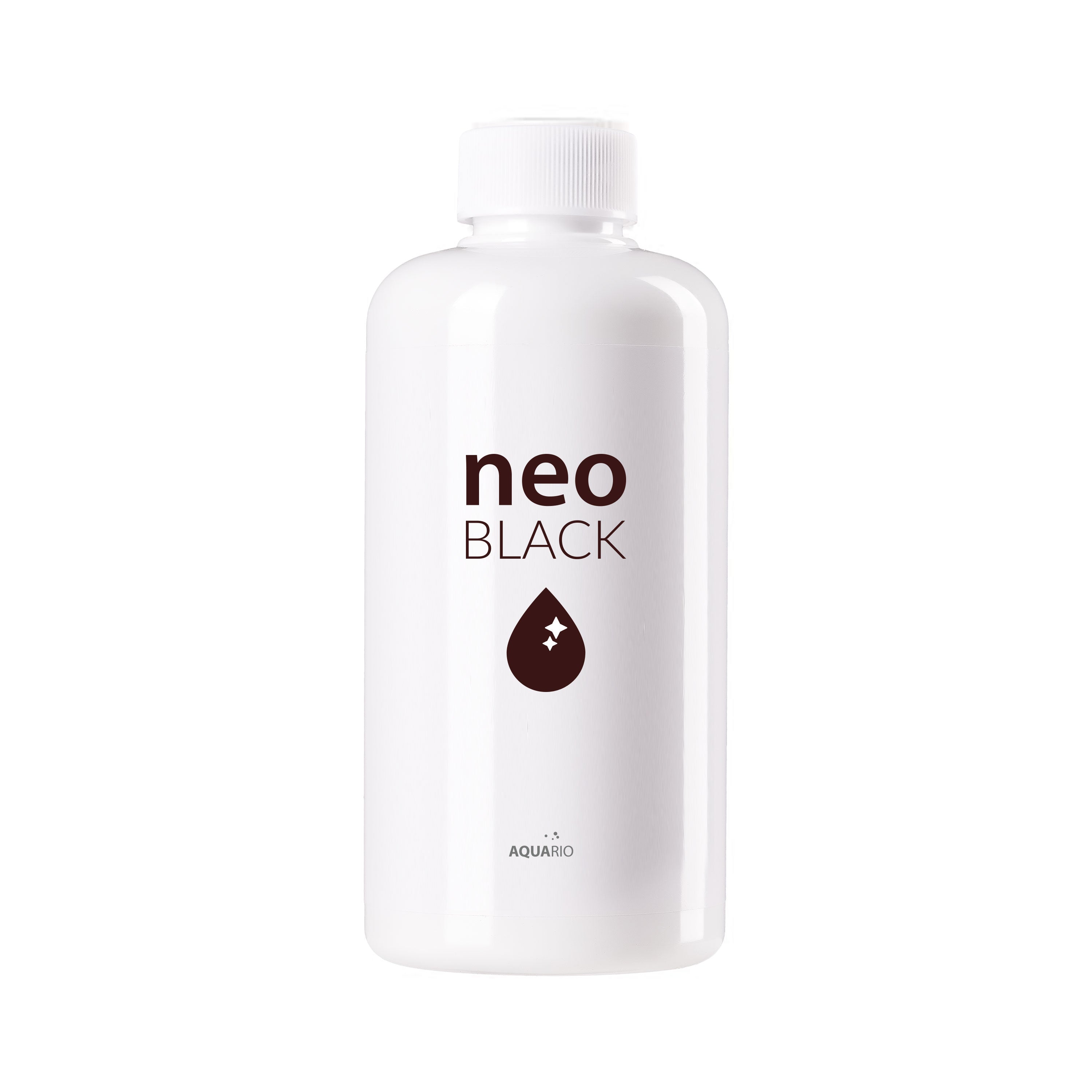 Aquario Neo Black Water Conditioner for Aquariums - Natural Water Treatment for Fish Tanks, Removes Chlorine & Heavy Metals - Perfect for Freshwater & Planted Aquariums