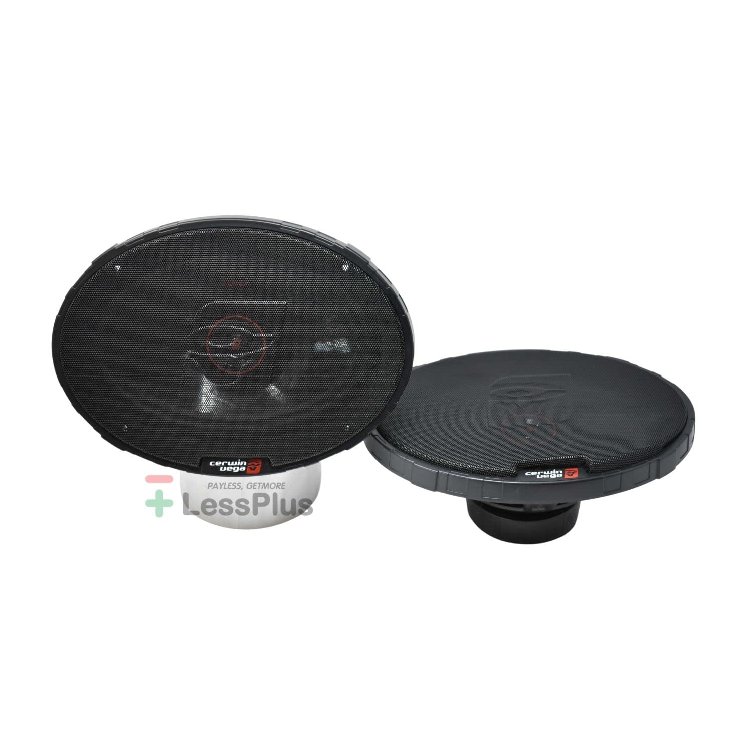 Cerwin Vega H7692 6x9 Inch 400W Max 2-Way Coaxial Car Speakers - 55W RMS Power, High Performance Audio for Cars, Trucks & SUVs - Perfect for Upgrading Factory Sound Systems