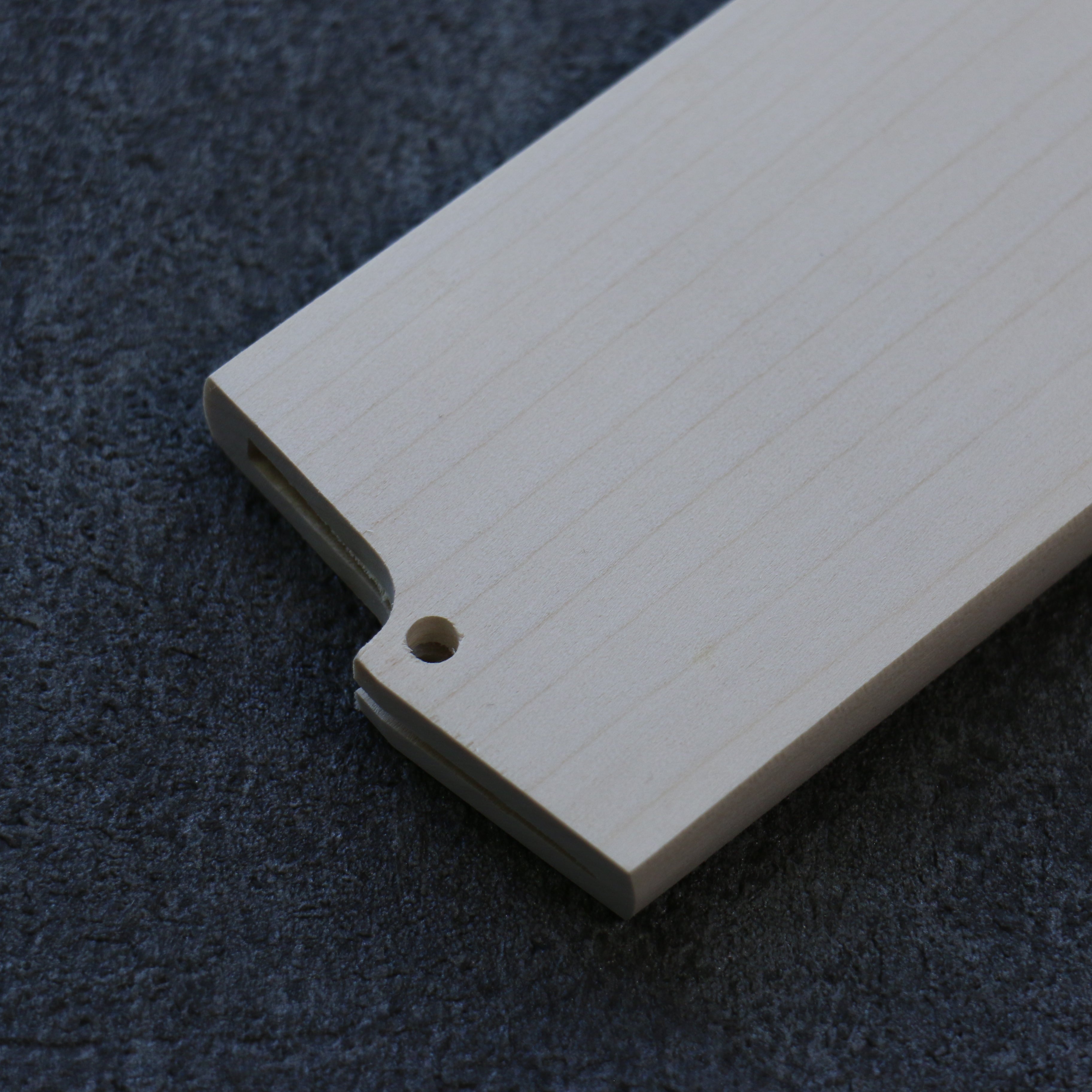 Premium 165mm Santoku Knife Sheath - Magnolia Wood & Plywood Pin - Perfect for Kitchen Storage, Travel, and Gift Giving
