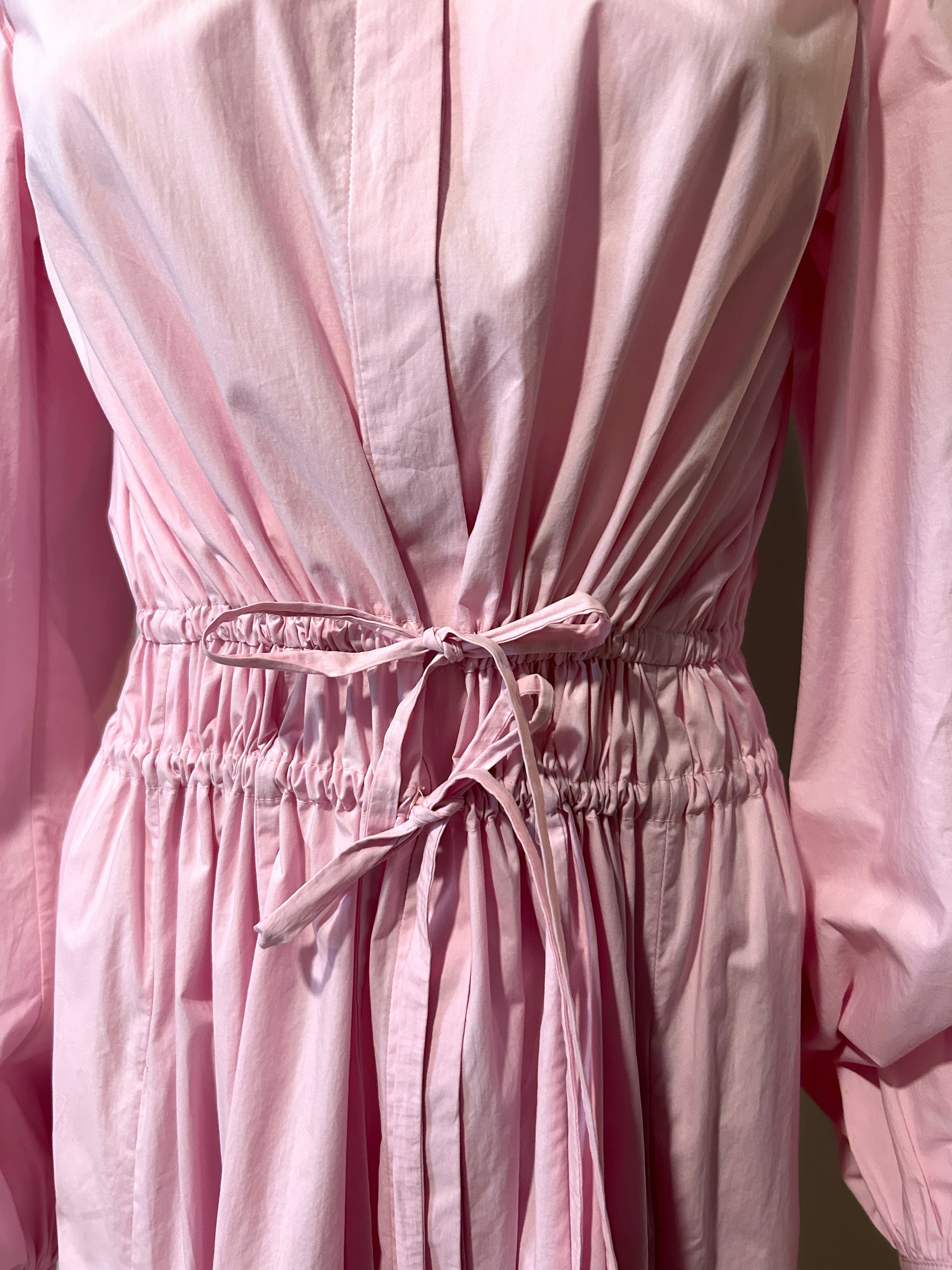 Dorothee Schumacher Women's Pink Cutout Dress Size 2 - Elegant Party & Cocktail Outfit for Evening Events