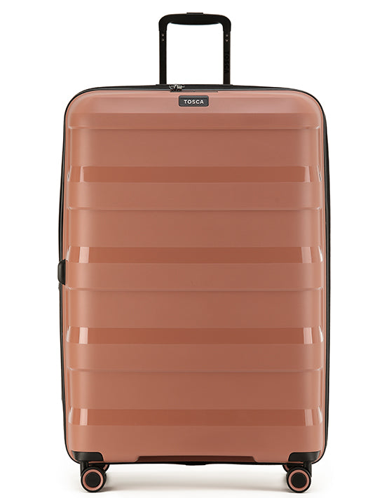 Tosca TCA200 32-Inch Extra Large Comet Suitcase in Mocha - Perfect for International Travel, Business Trips & Family Vacations