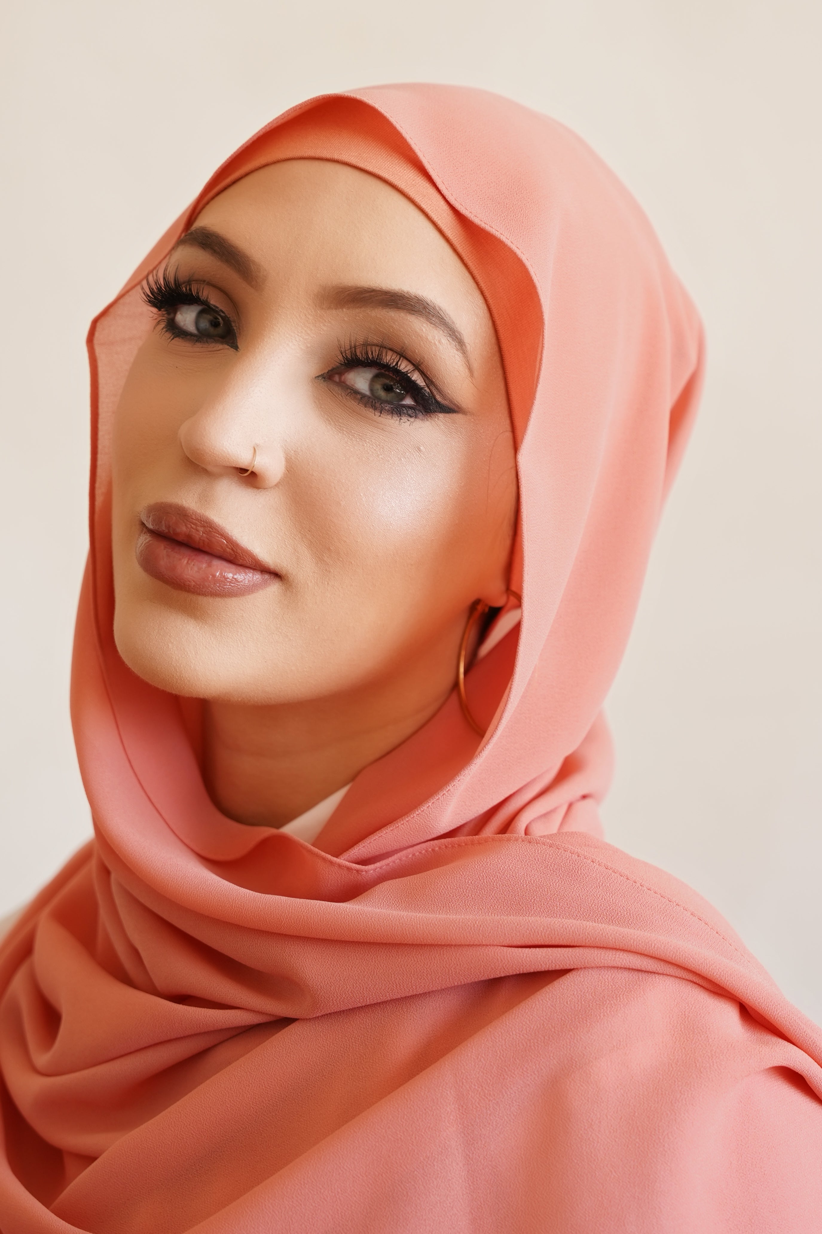 Elegant Chiffon Hijab Set Dalal - Soft & Lightweight Scarf for Women - Perfect for Daily Wear, Prayer, and Special Occasions