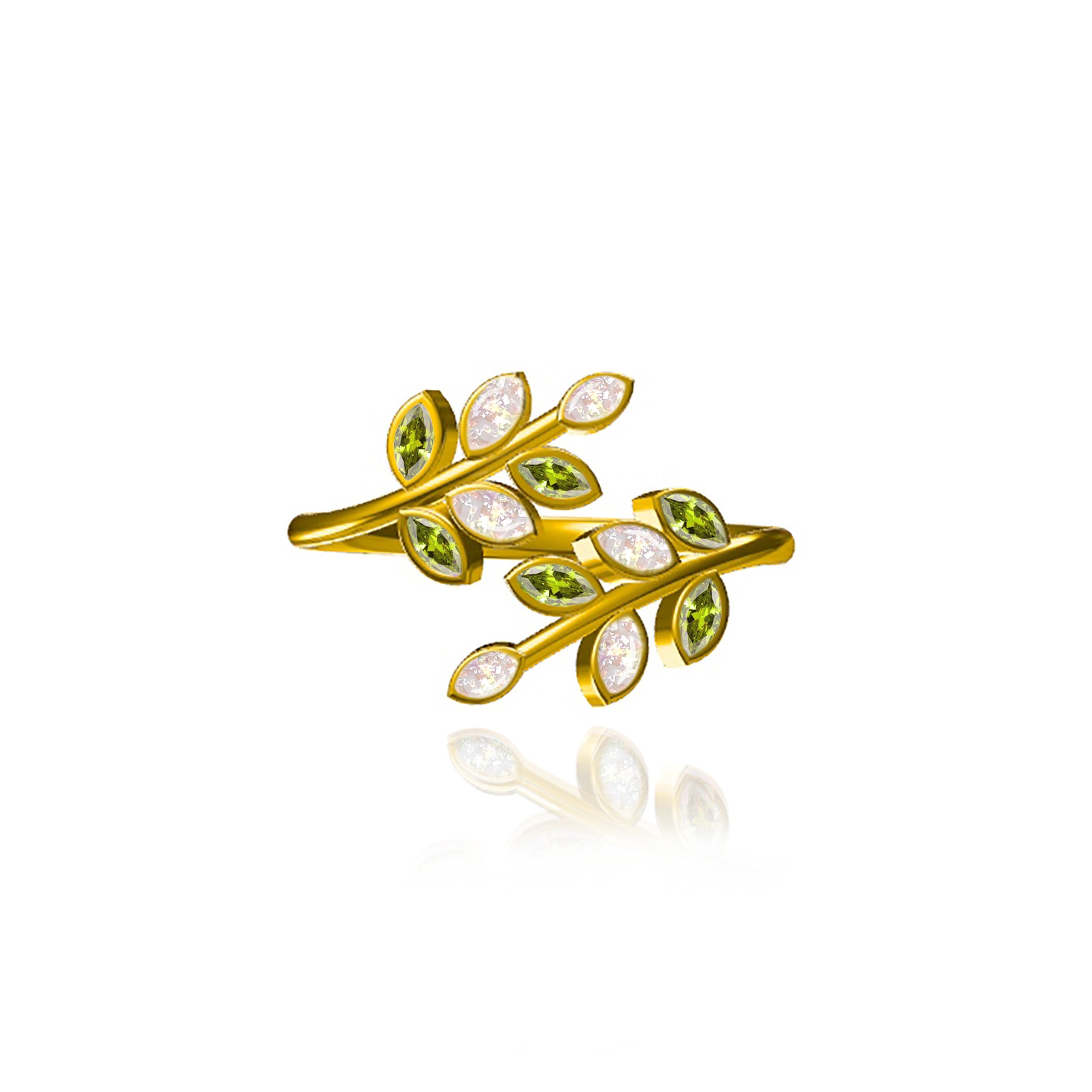 Nature's Embrace: Birthstone Ashes Ring for Memorial Jewelry - Perfect for Keeping Loved Ones Close, Remembrance Gifts & Healing After Loss