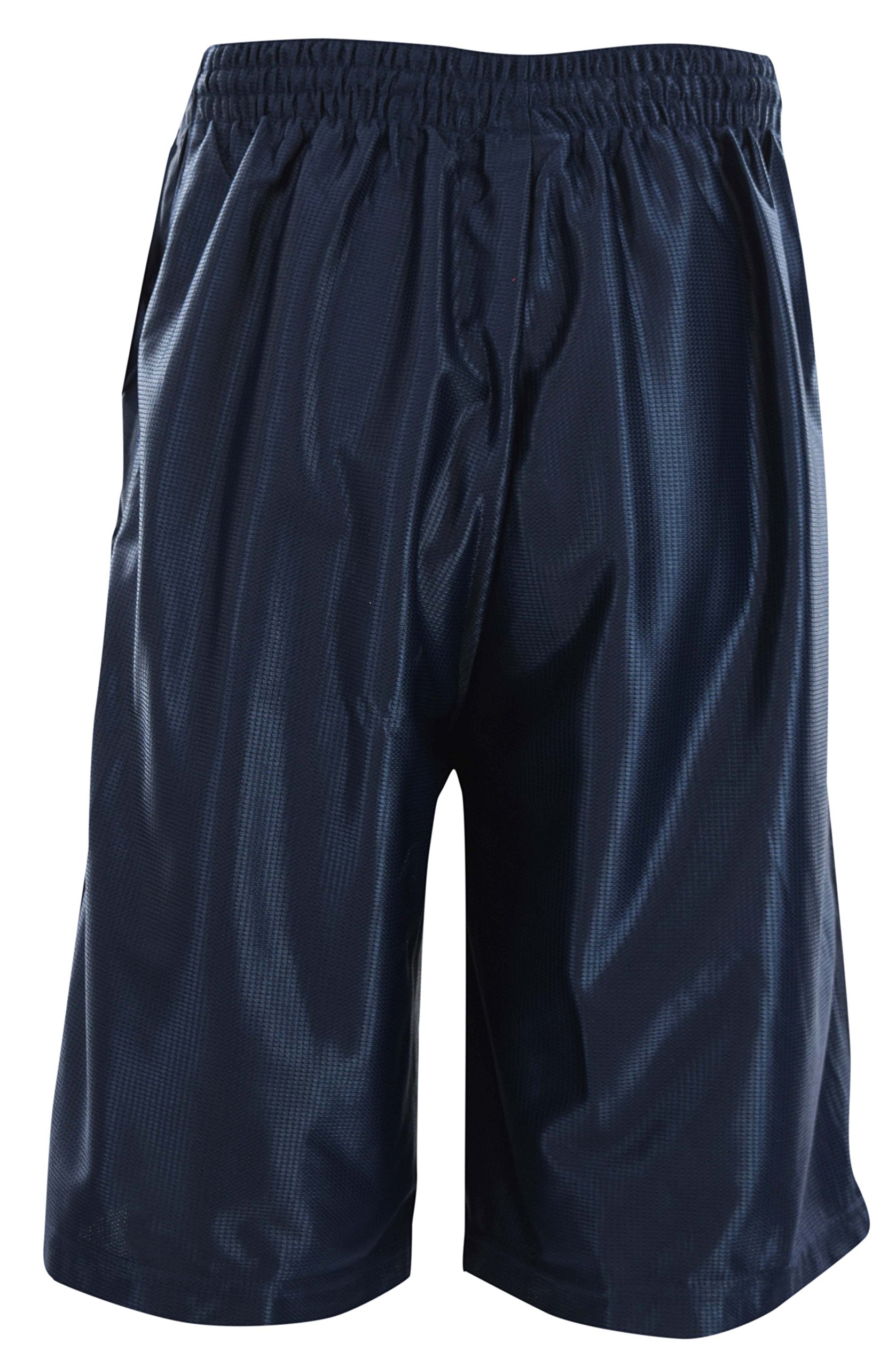 **Men's Solid Color Basketball Training Shorts with Pockets & Drawstring - Breathable & Comfortable for Gym, Running, and Casual Wear**