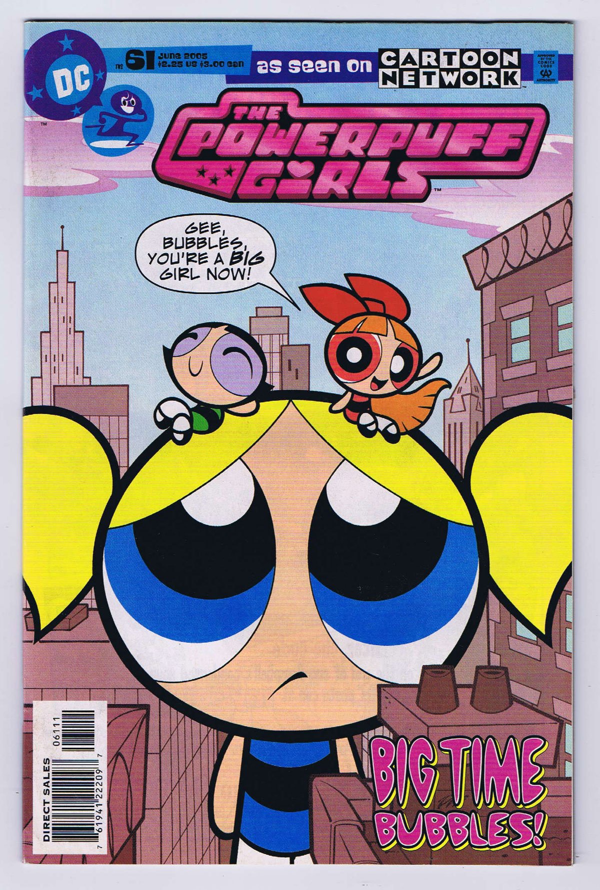 The Powerpuff Girls #61 Comic Book - Action-Packed Adventure for Kids & Collectors | Perfect for Birthday Gifts & Superhero Fans