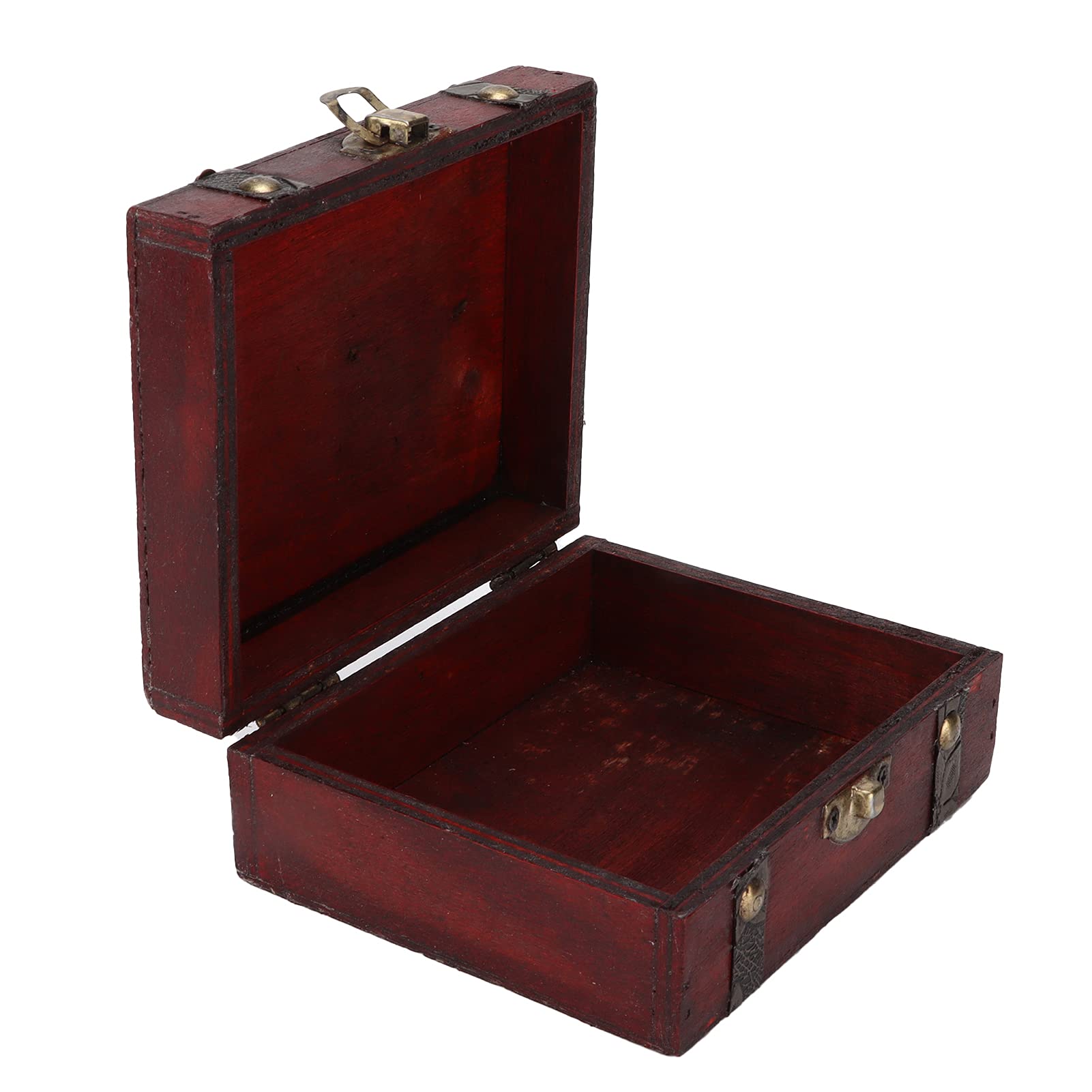 Vintage Wooden Storage Box - Elegant Home & Office Decorative Chest for Jewelry, Keepsakes & Room Decor | Perfect for Bedroom, Living Room & Workspace Organization
