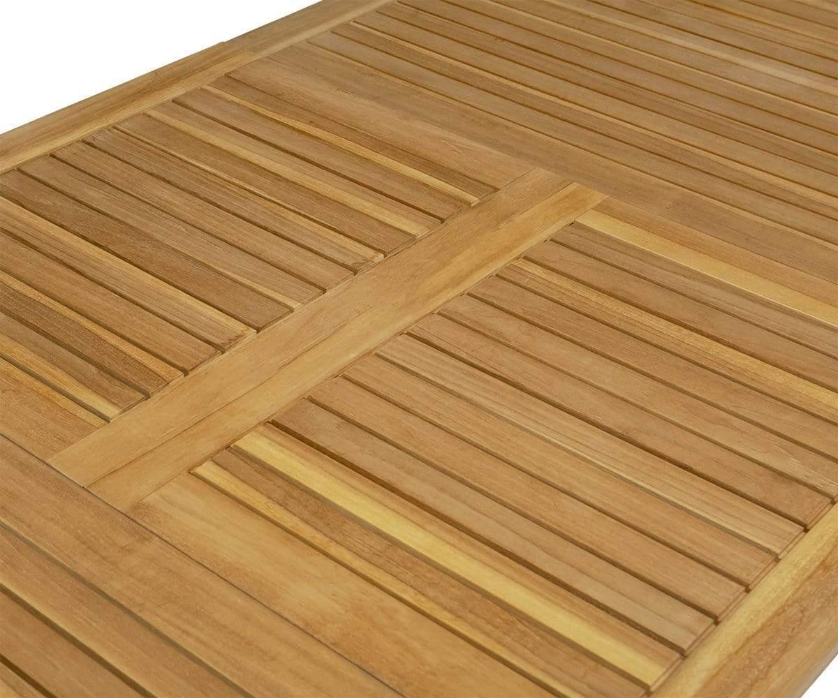 Farino Outdoor Extension Dining Table - Expandable Patio Table for 6-10 People, Weather-Resistant & Durable - Perfect for Backyard BBQs, Garden Parties & Outdoor Entertaining