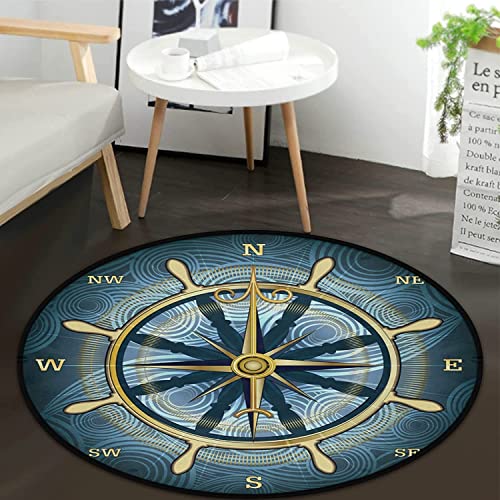 Gold Compass Rose