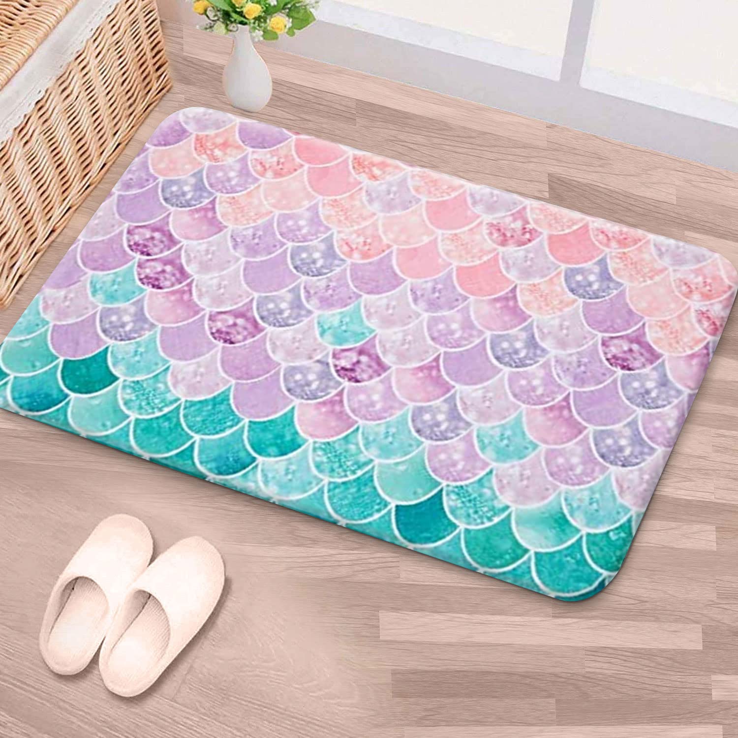 Mermaid Bath Mat 16x24