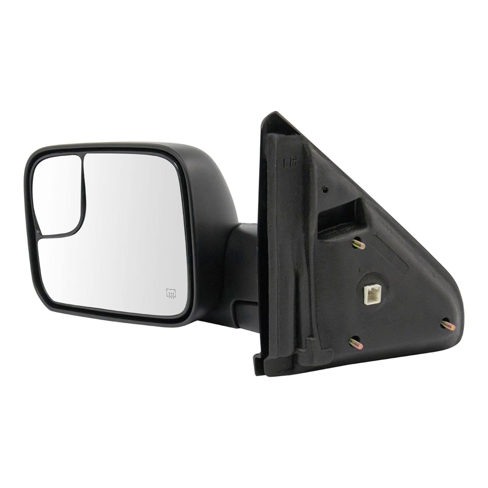 Power Heated Towing Mirror for Dodge Ram Pickup - Driver Side Left (LH) - Enhanced Visibility for Safe Towing & Night Driving