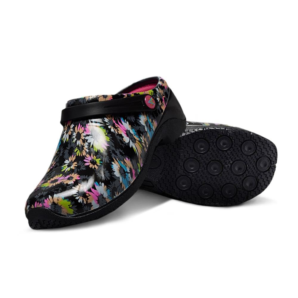 Anywear Zone Nursing Clogs for Women & Men - Lightweight Non-Slip Work Shoes with EVA Cushioning & Ventilated Insoles - Perfect for Healthcare, Hospitality & Food Service Professionals