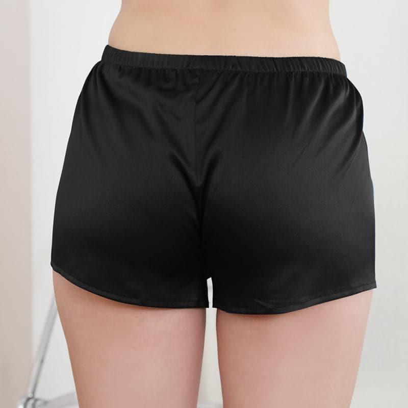 Luxury Satin Silk Women's Leggings Panties Shorts - Soft & Comfortable Underwear for Yoga, Sleepwear, Lounge Wear & Everyday Use