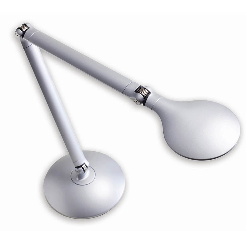 Revo Double Arm Adjustable LED Desk Lamp - Flexible Task Lighting for Home Office, Study & Reading - Dimmable Modern Workspace Light with USB Port