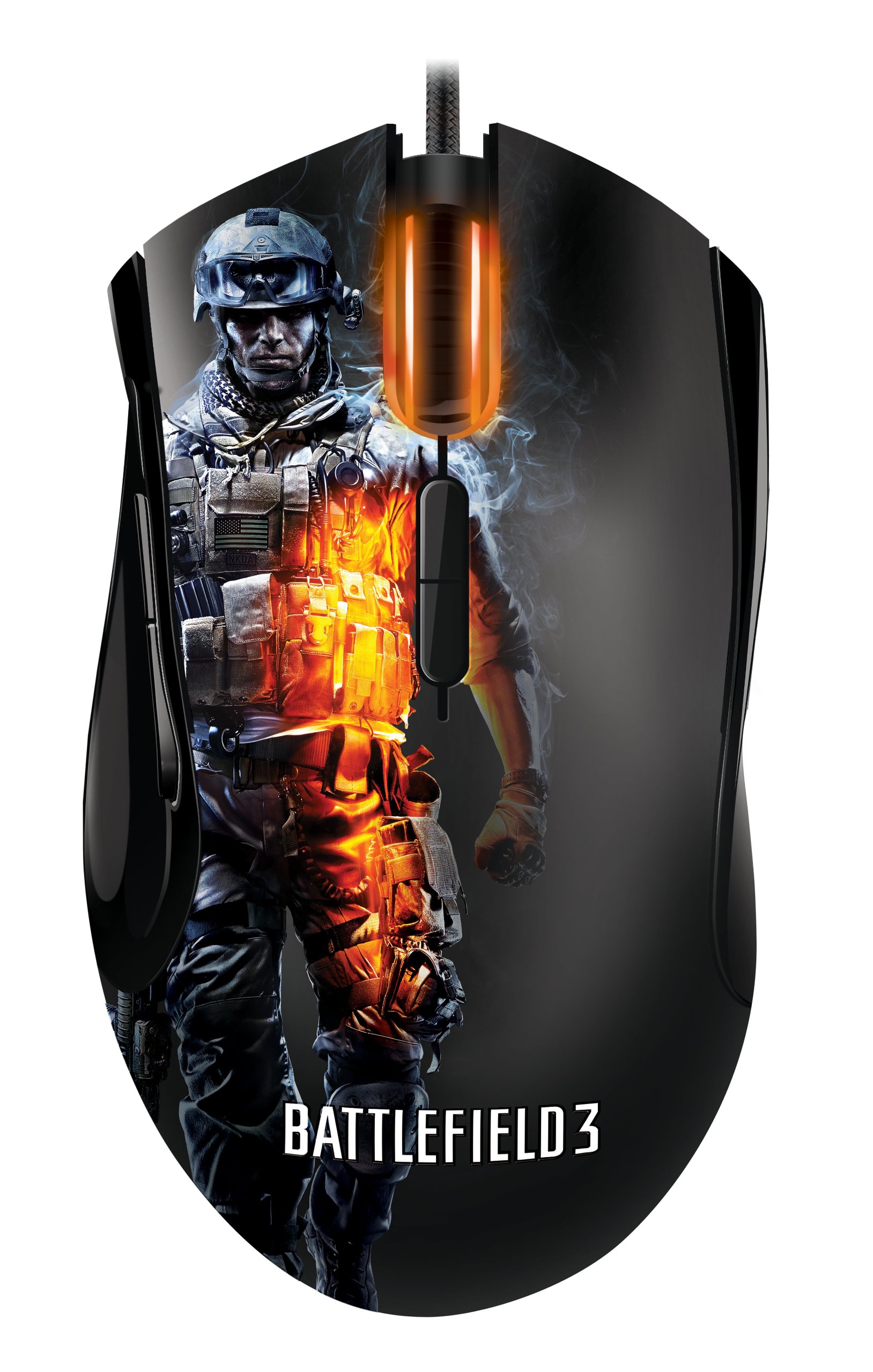 Razer Imperator 2012 Gaming Mouse - Battlefield 3 Edition (RZ01-00350300-R3M1) | High Precision Optical Sensor, Ergonomic Design for PC Gamers - Perfect for FPS, MOBA & Esports Gaming