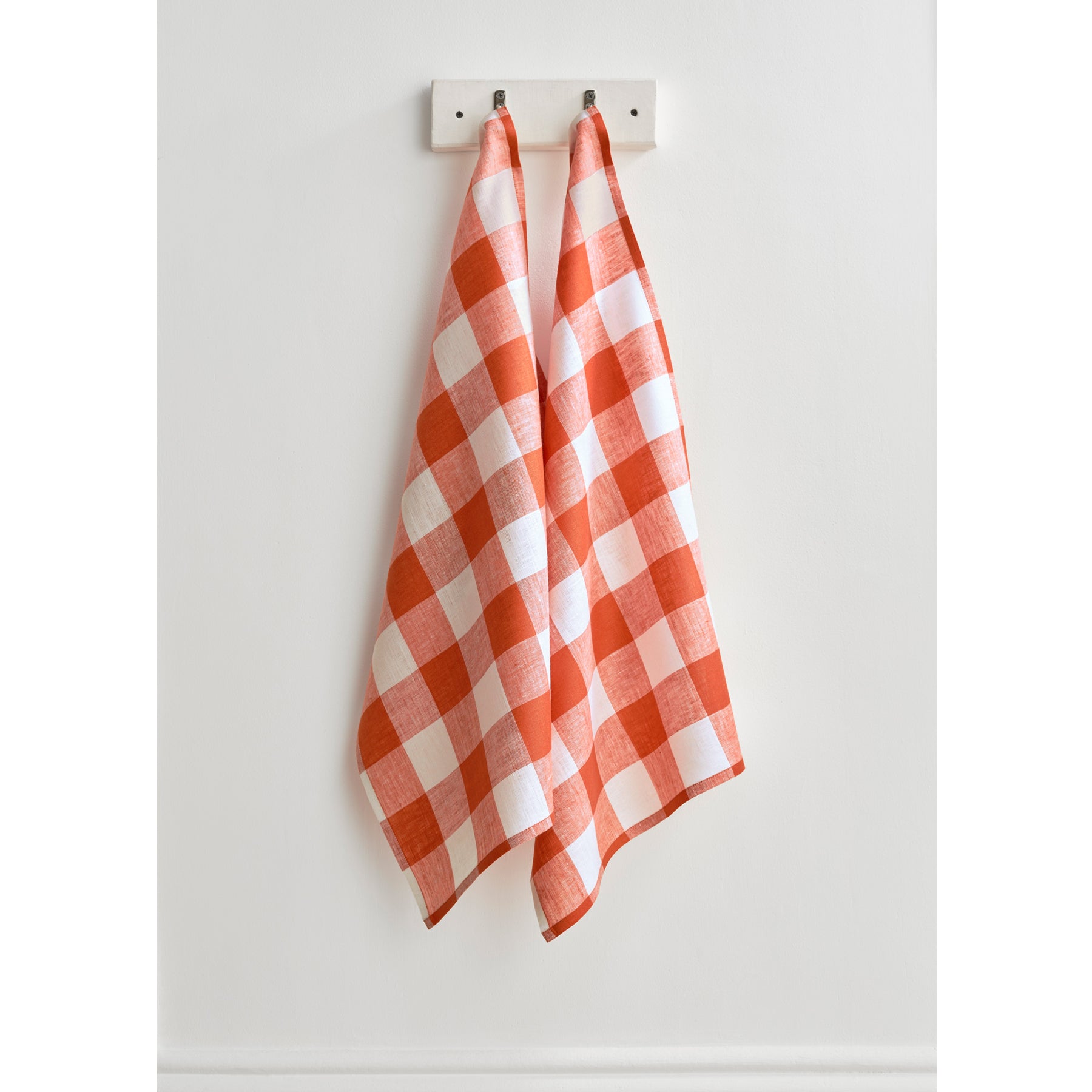 Buffalo Check Cotton Kitchen Towels Set of 2 - Absorbent & Durable Dish Cloths for Drying Dishes, Cleaning & Decor - Farmhouse Style Kitchen Essentials