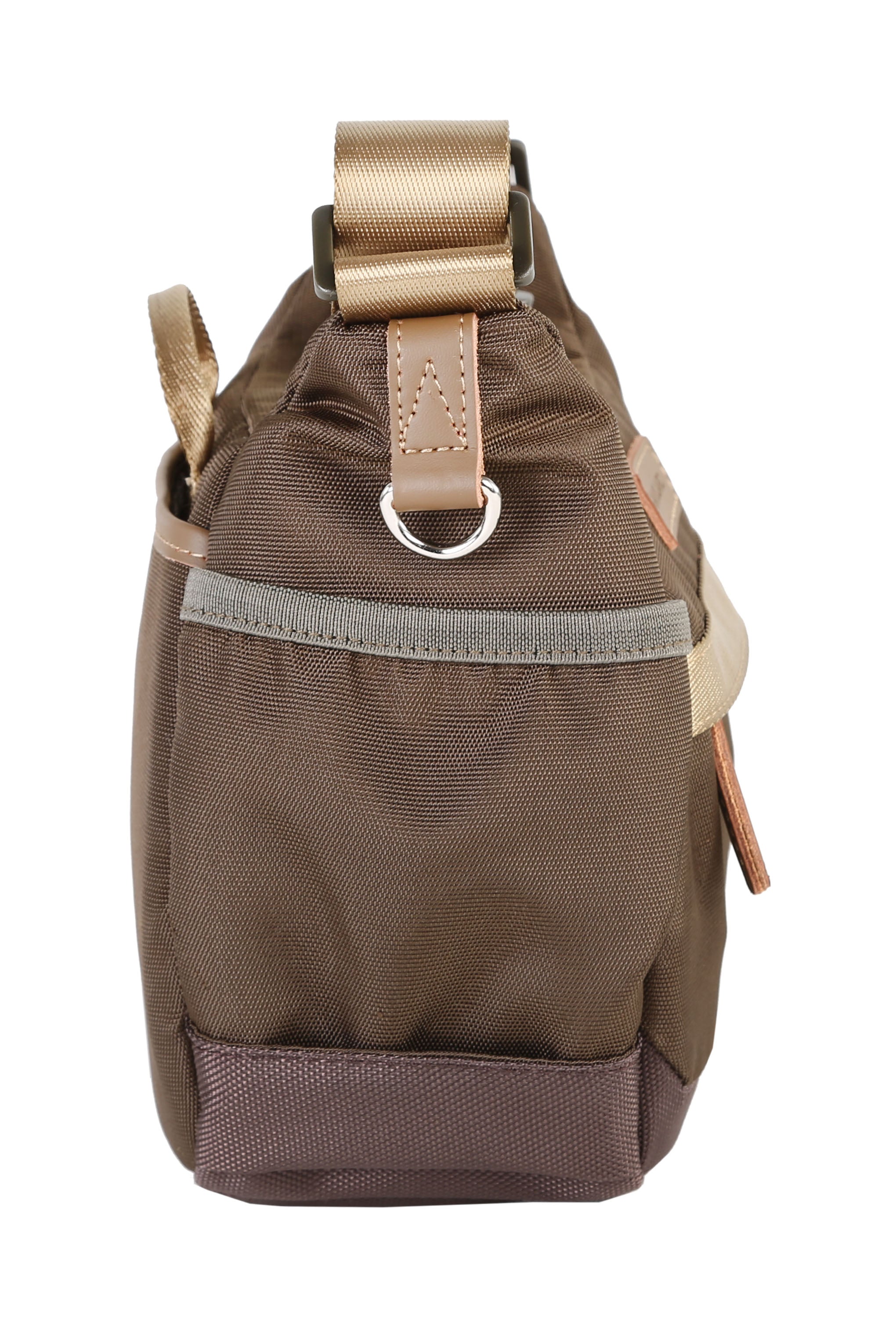 VEO GO 21M KG Shoulder Bag - Lightweight Durable Crossbody Bag for Men & Women, Khaki Green - Perfect for Travel, Work & Everyday Use