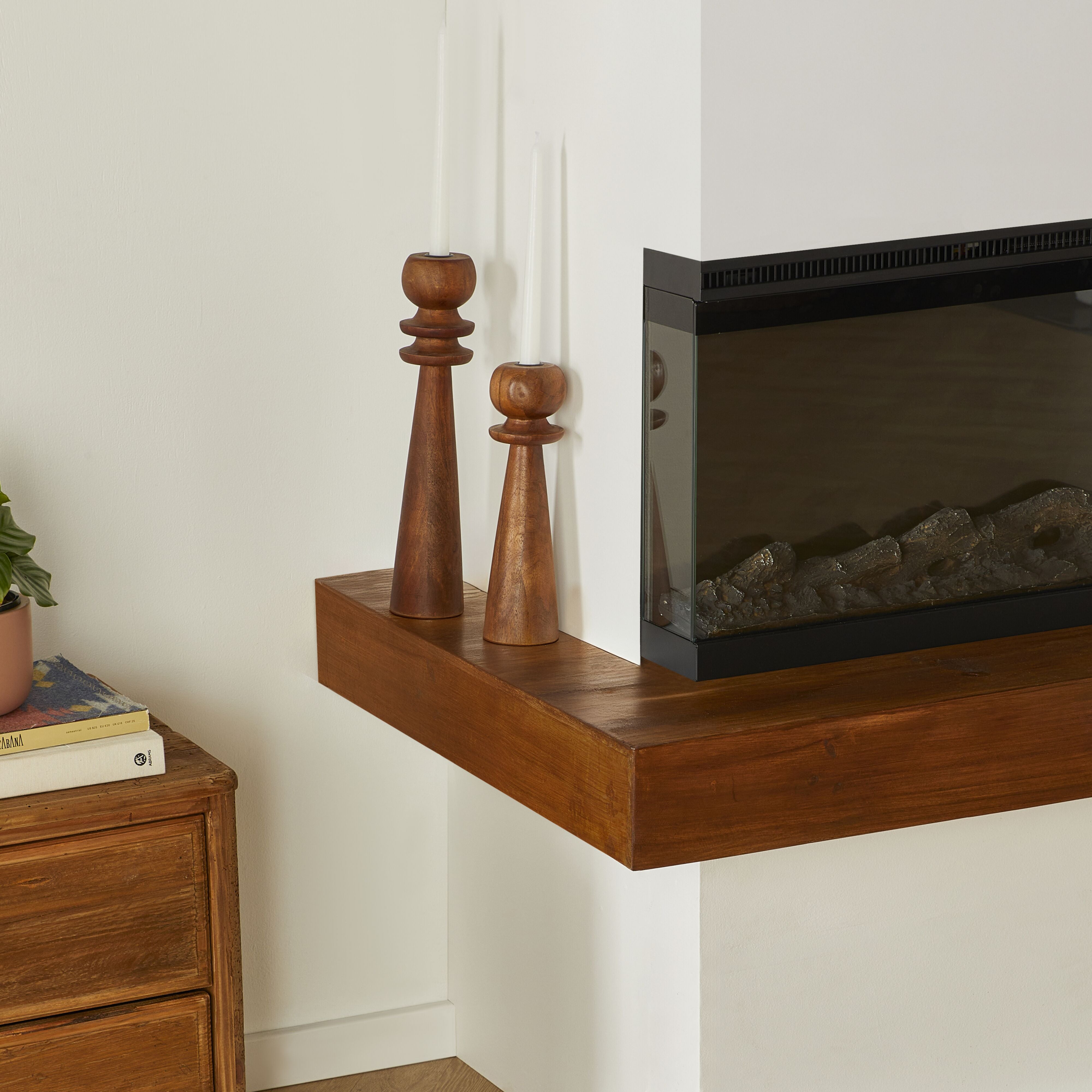 Boston Electric Fireplace Heater - 60
