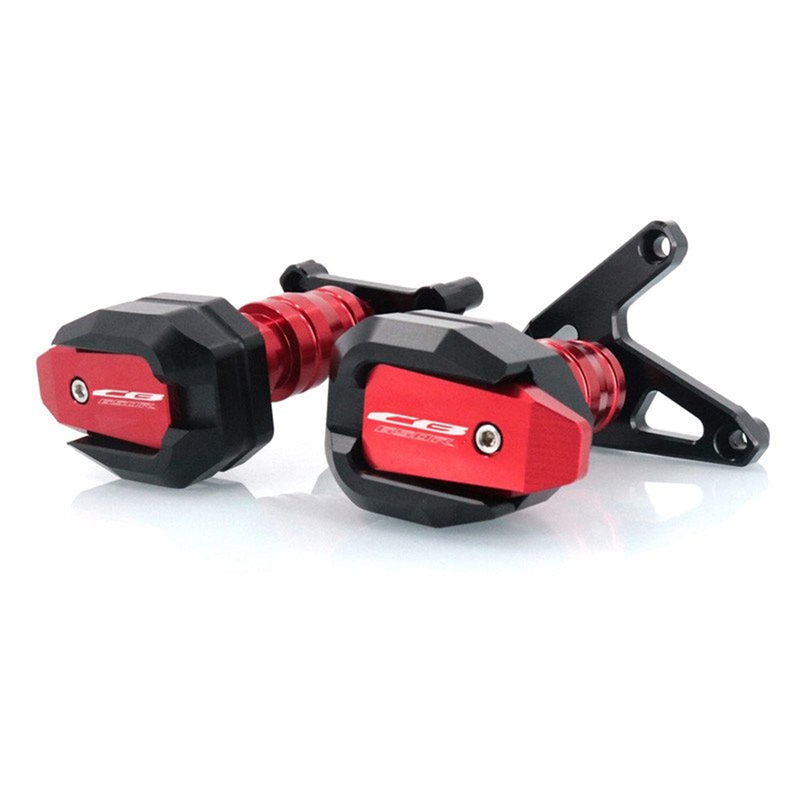 CNC Motorcycle Frame Sliders - Crash Protection Engine Bumper & Fairing Guards for Honda CB650R/CBR650R (2019-2020) | Powersport Accessories | Track Day & Street Riding Safety Gear