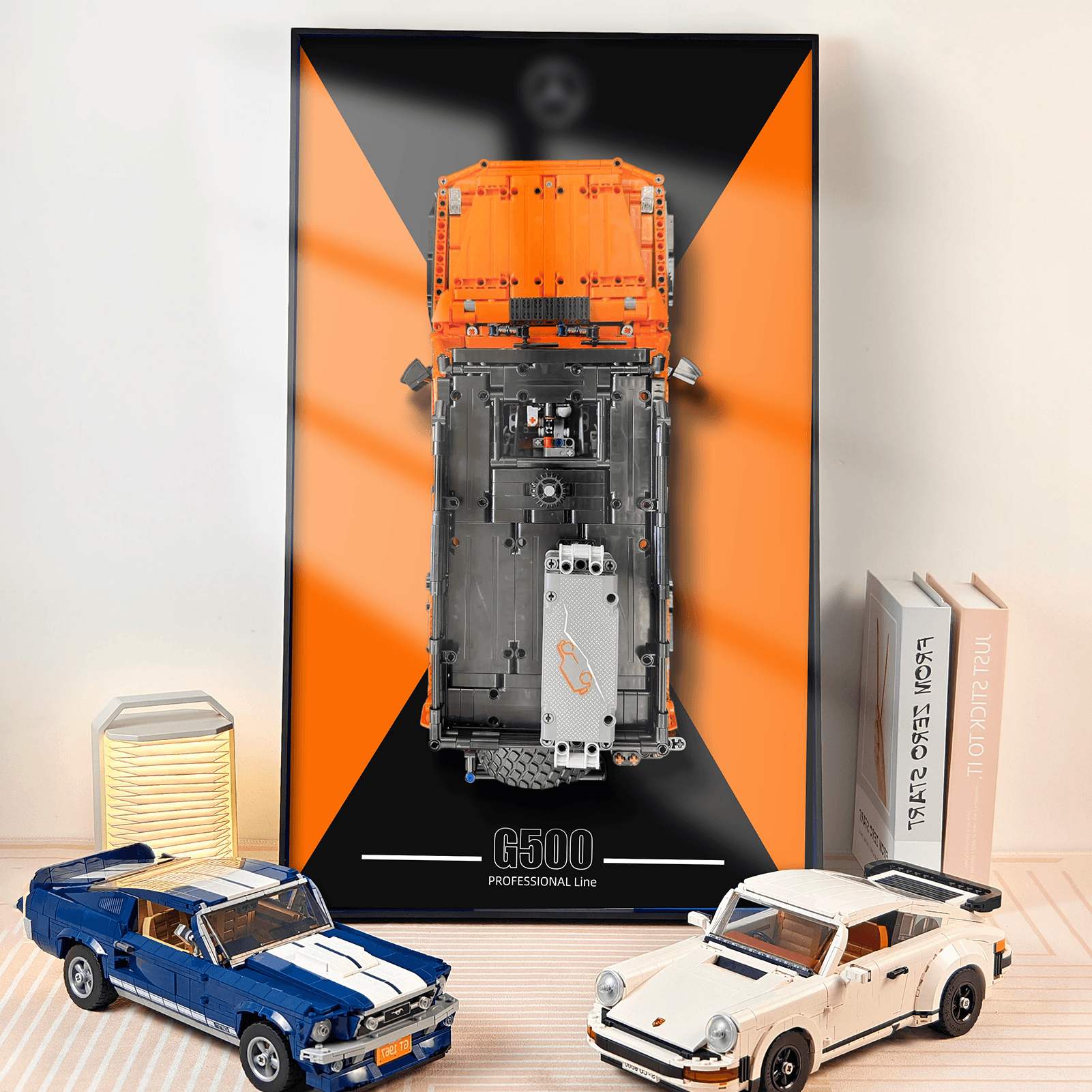 LEGO Technic Mercedes Benz G500 42177 Wall Display Frame - Professional Line for Car Model Showcase | Perfect for Home, Office & LEGO Enthusiasts Decor