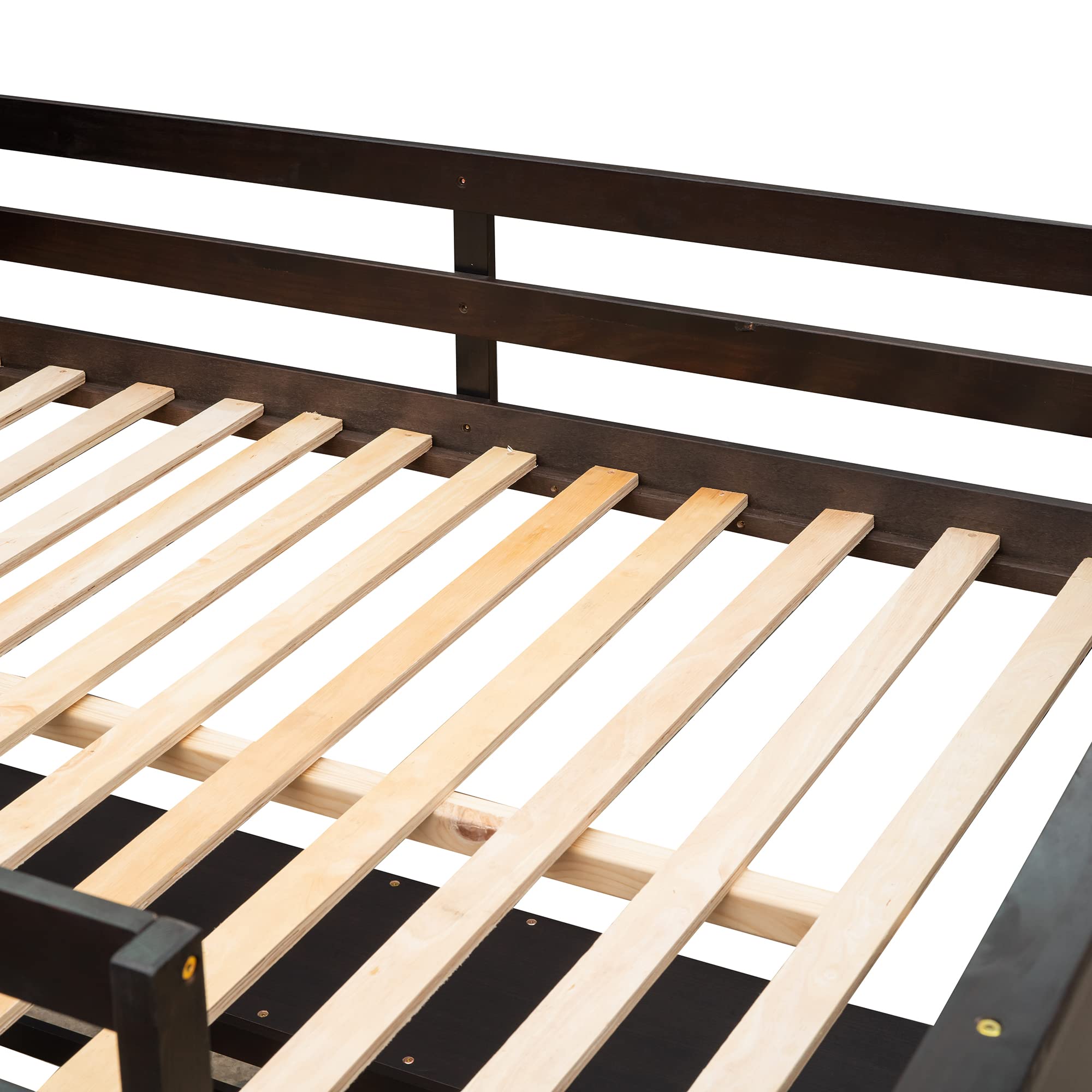 Wooden Loft Bed with Desk & Storage - Harper & Bright Designs for Kids & Teens - Space-Saving Study & Sleep Solution