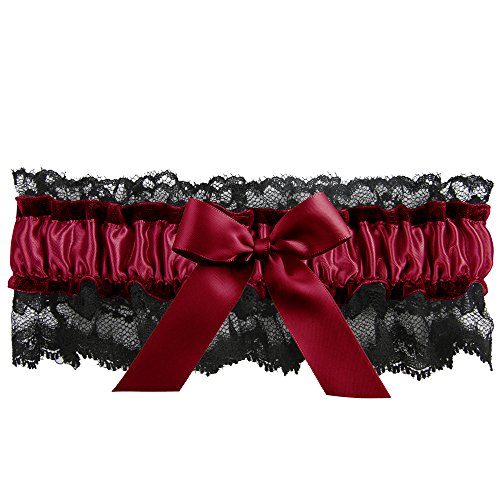Black/Burgundy