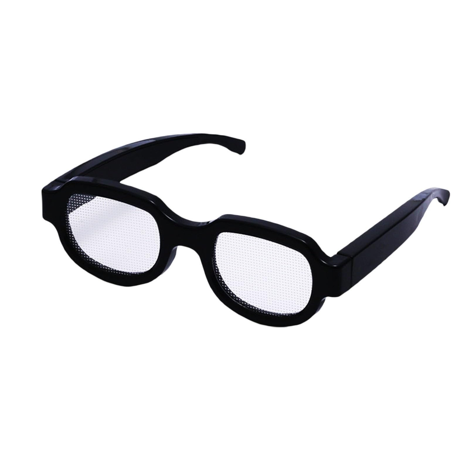 LED Light Up Glasses - Glow in The Dark Eyewear for Halloween, Cosplay & Parties | Fun Novelty Glasses for Kids & Adults | Perfect for Raves, Night Events & Detective Costumes
