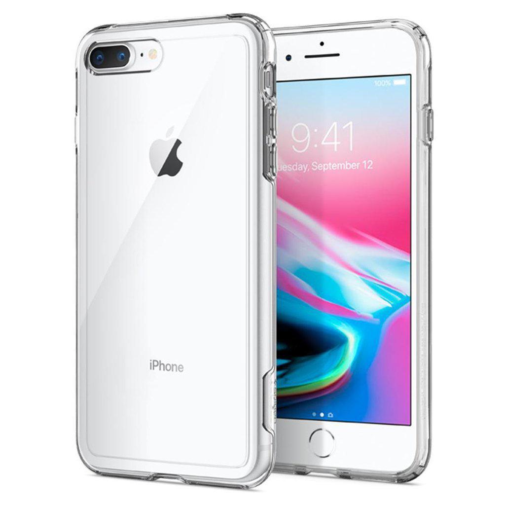 iPhone 8 Plus/7 Plus Slim Armor Crystal Clear Case - Shockproof Protective Cover with Scratch Resistance for Everyday Use, Work & Travel