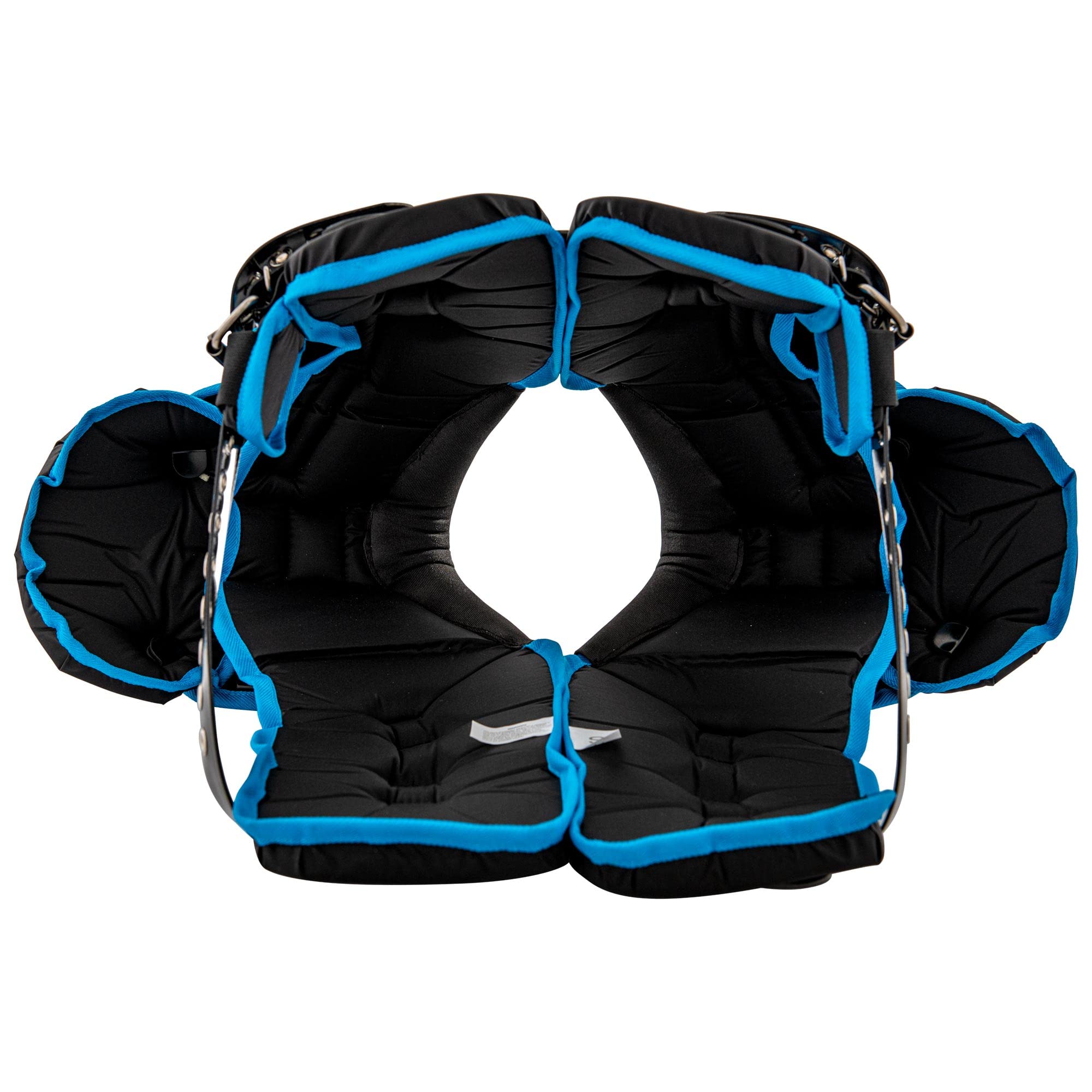 CHAMPRO Gauntlet III Youth & Adult Football Shoulder Pads - Lightweight Protective Gear for Tackle Football Practice & Games - High Impact Protection for Quarterbacks, Linemen & Skill Players