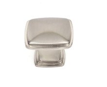 250 Pack Century Builders Choice 1-1/4 Inch Cabinet Drawer Square Knobs - Satin Nickel Finish (05253-15) - Perfect for Kitchen Cabinets, Bathroom Vanities & Furniture Hardware Upgrade