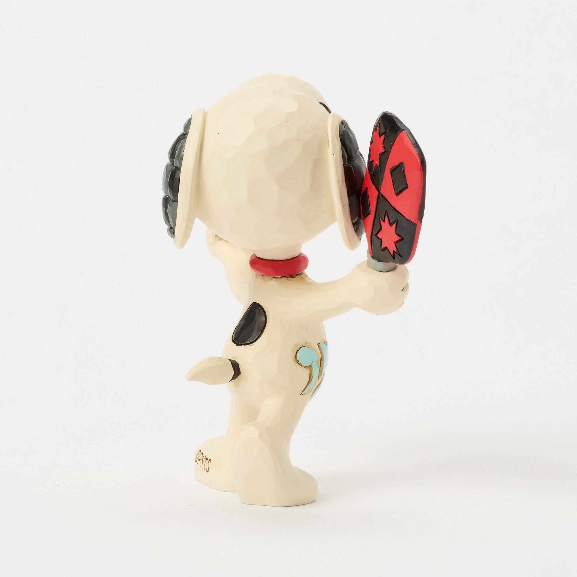 Snoopy Playing Pickleball Mini Figurine - Cute Collectible Toy for Fans & Decor - Perfect for Home, Office Display & Gifts