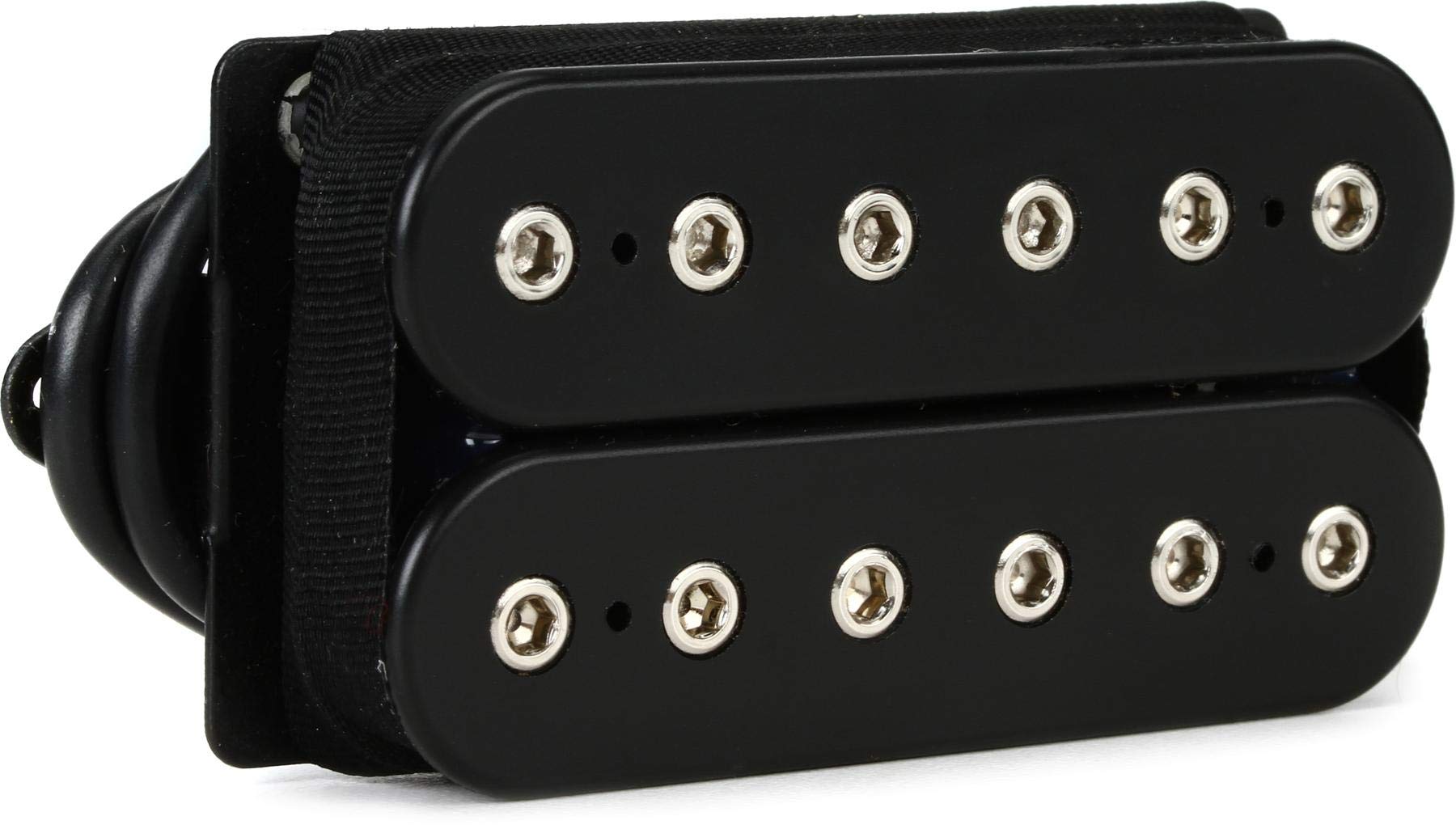 Dimarzio DP259FBK Titanium Bridge Pickup for Electric Guitar - High Output, Black - Perfect for Rock, Metal & Heavy Riffs