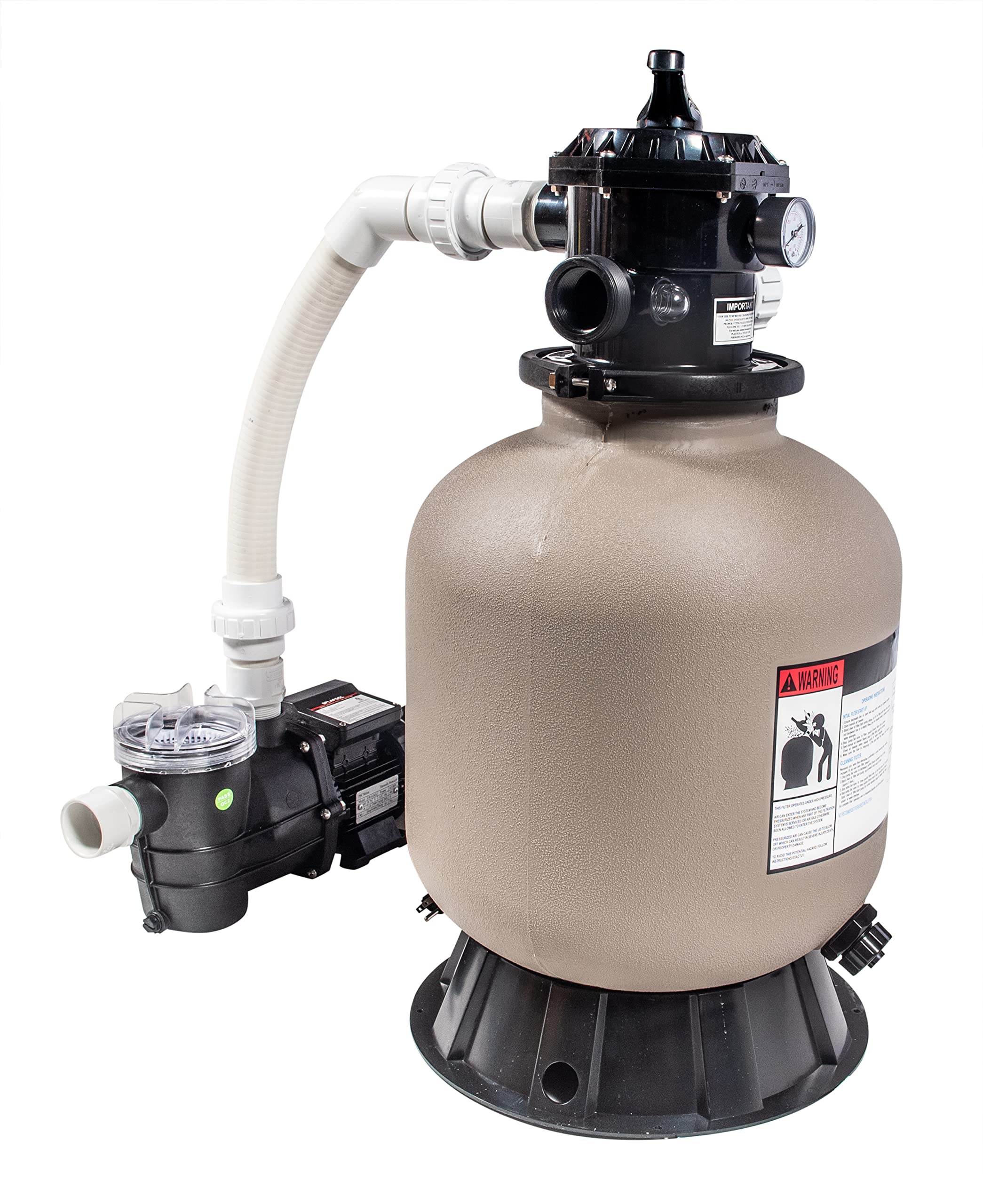 **Above-Ground Swimming Pool Sand Filter System with 0.35 HP Pump – Durable & Efficient Pool Filtration for Clear Water – Perfect for Backyard, Inground, and Family Pools**