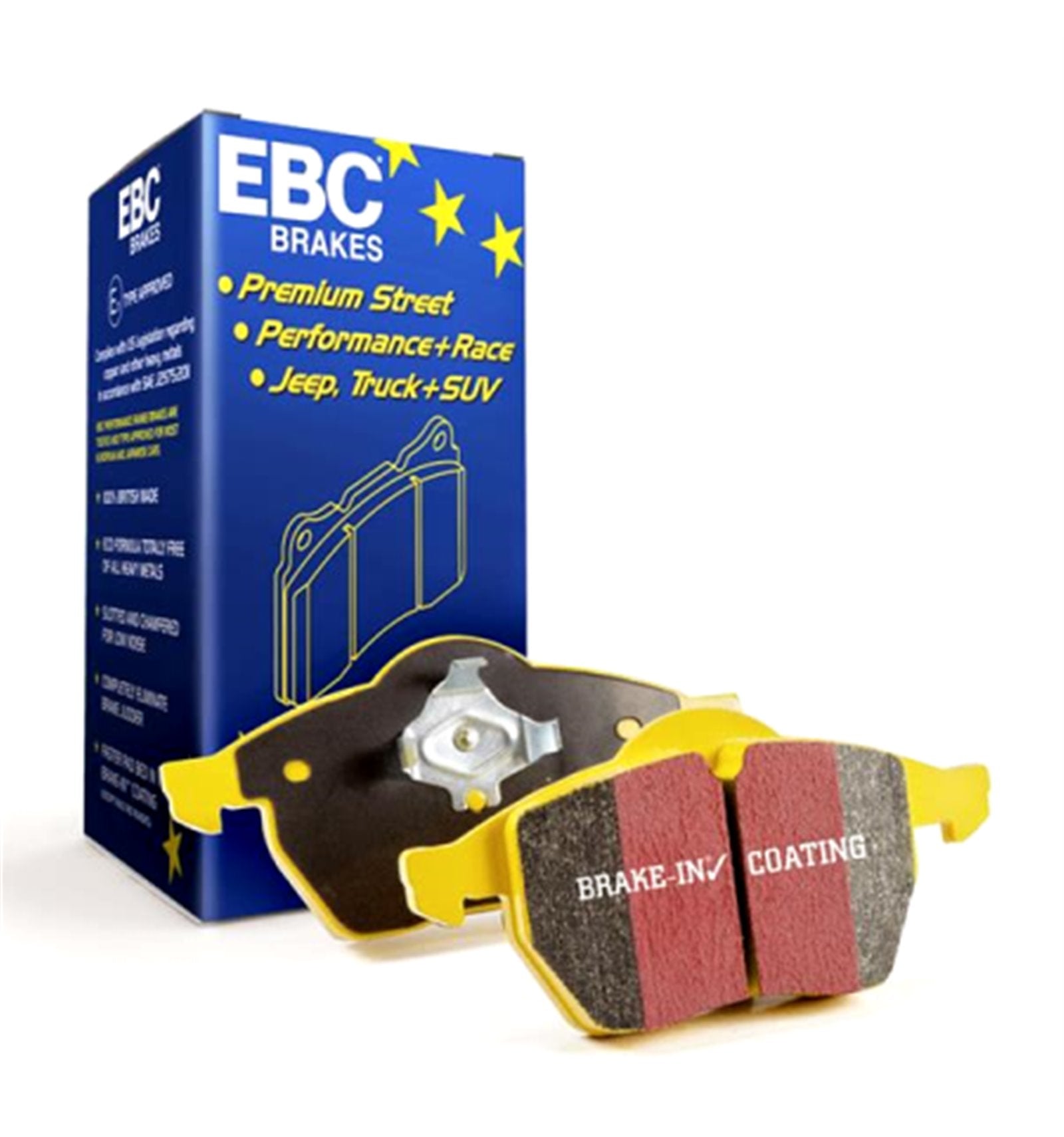 EBC Yellowstuff Rear Brake Pads for 2021-2023 Ram 1500 TRX | High-Performance Braking | Perfect for Off-Road & Towing