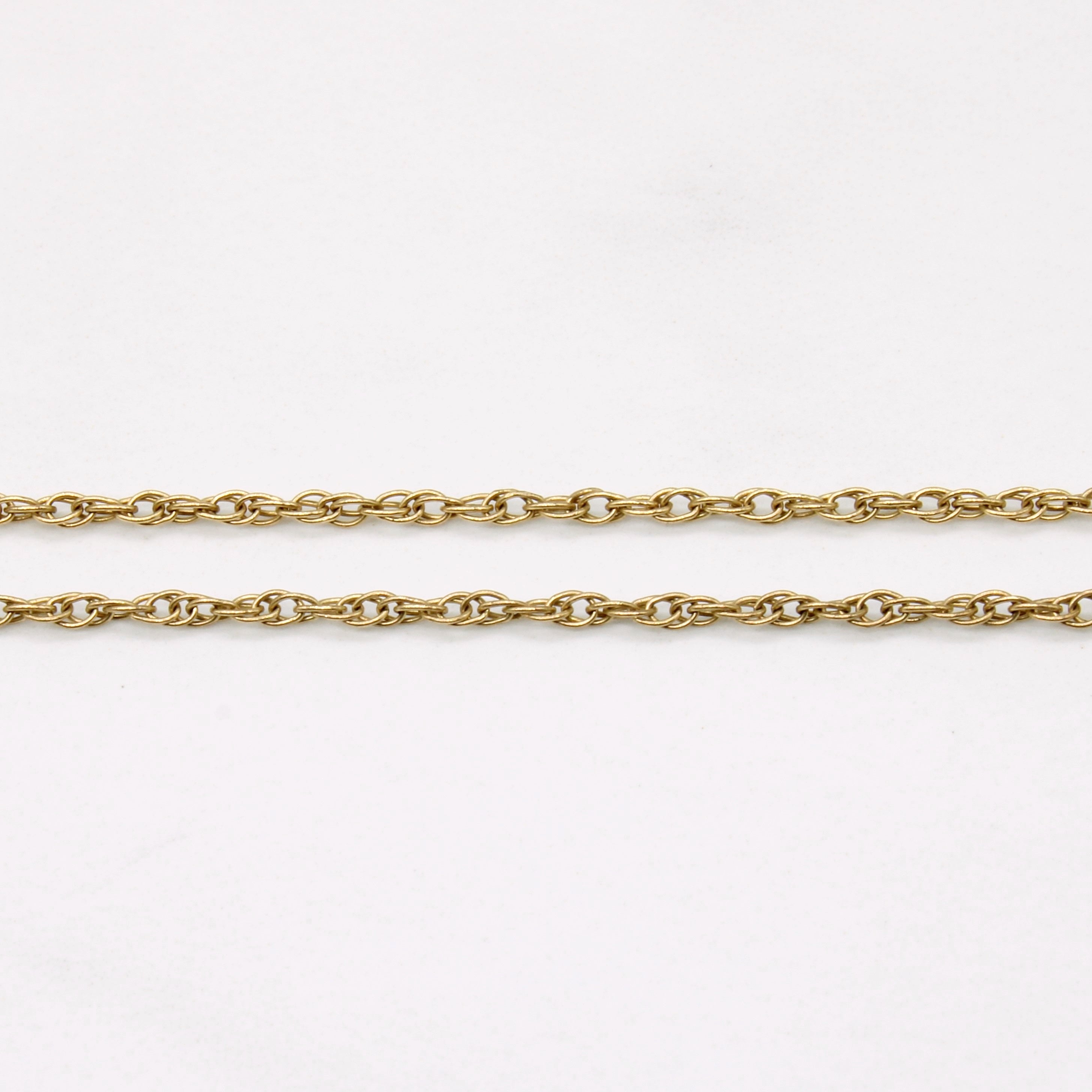 10K Yellow Gold Rope Chain Necklace 18 Inches - Durable & Stylish Jewelry for Men & Women - Perfect for Everyday Wear, Gifts & Special Occasions