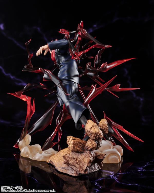 Bandai Figuarts Zero Yuji Itadori Action Figure - Jujutsu Kaisen Anime Collectible Statue - Perfect for Display, Anime Fans & Gift Giving