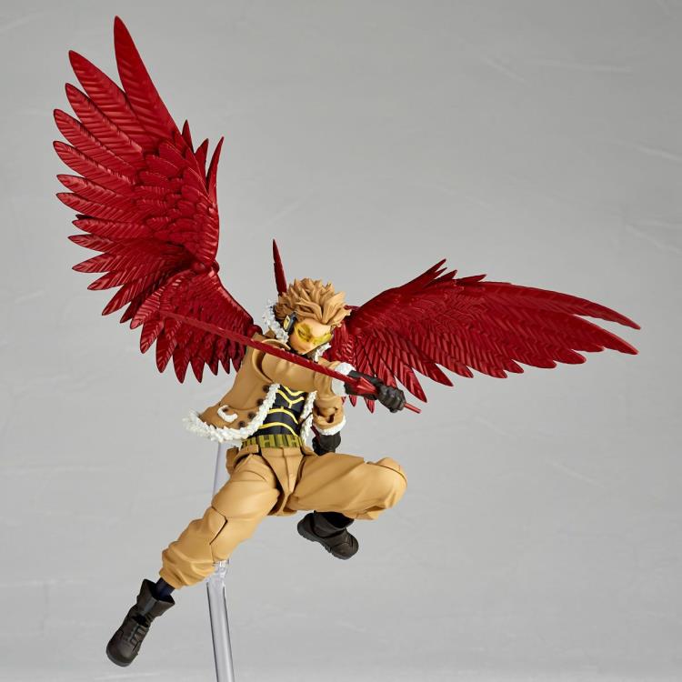 Amazing Yamaguchi Revoltech Hawks Action Figure - My Hero Academia Collectible for Anime Fans | Perfect for Display, Cosplay, and Gift Giving
