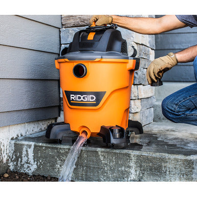 Black & Decker 5HP Industrial Wet/Dry Vacuum Cleaner ASP 704 - Powerful Suction for Workshops, Garages & Construction Sites