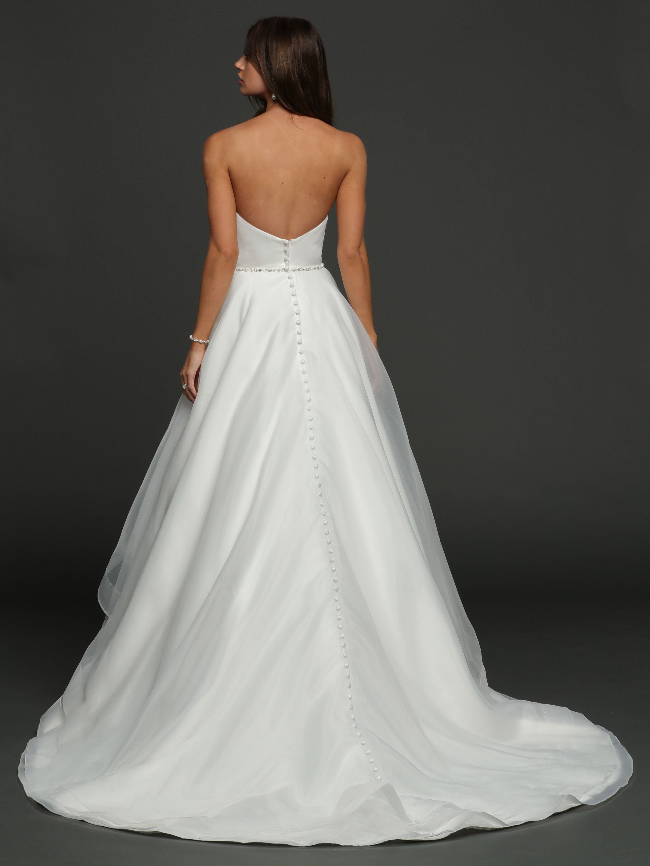 Elegant Clara Layered Organza & Satin Ball Gown Wedding Dress - Perfect for Bridal, Prom, Quinceañera & Formal Occasions