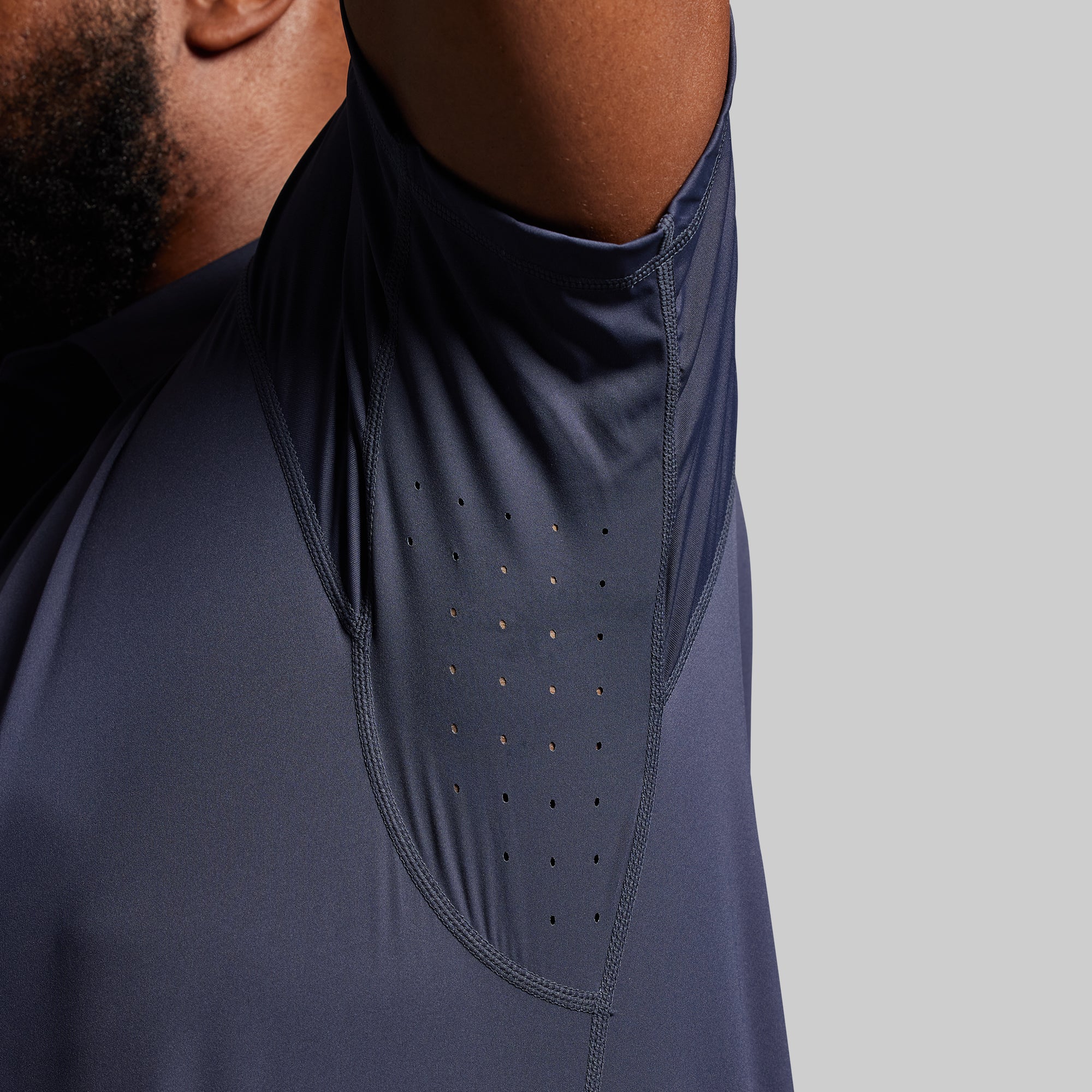 Men's Performance Tek Polo Shirt - Moisture Wicking, Breathable & UV Protection (BP Navy) - Perfect for Golf, Tennis & Casual Wear