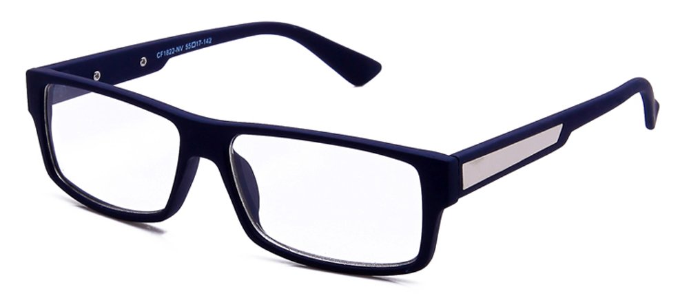 Newbee Fashion - Stylish Square Clear Geek Glasses for Men & Women | Durable Lightweight Frames | Perfect for Reading, Computer Work & Casual Wear