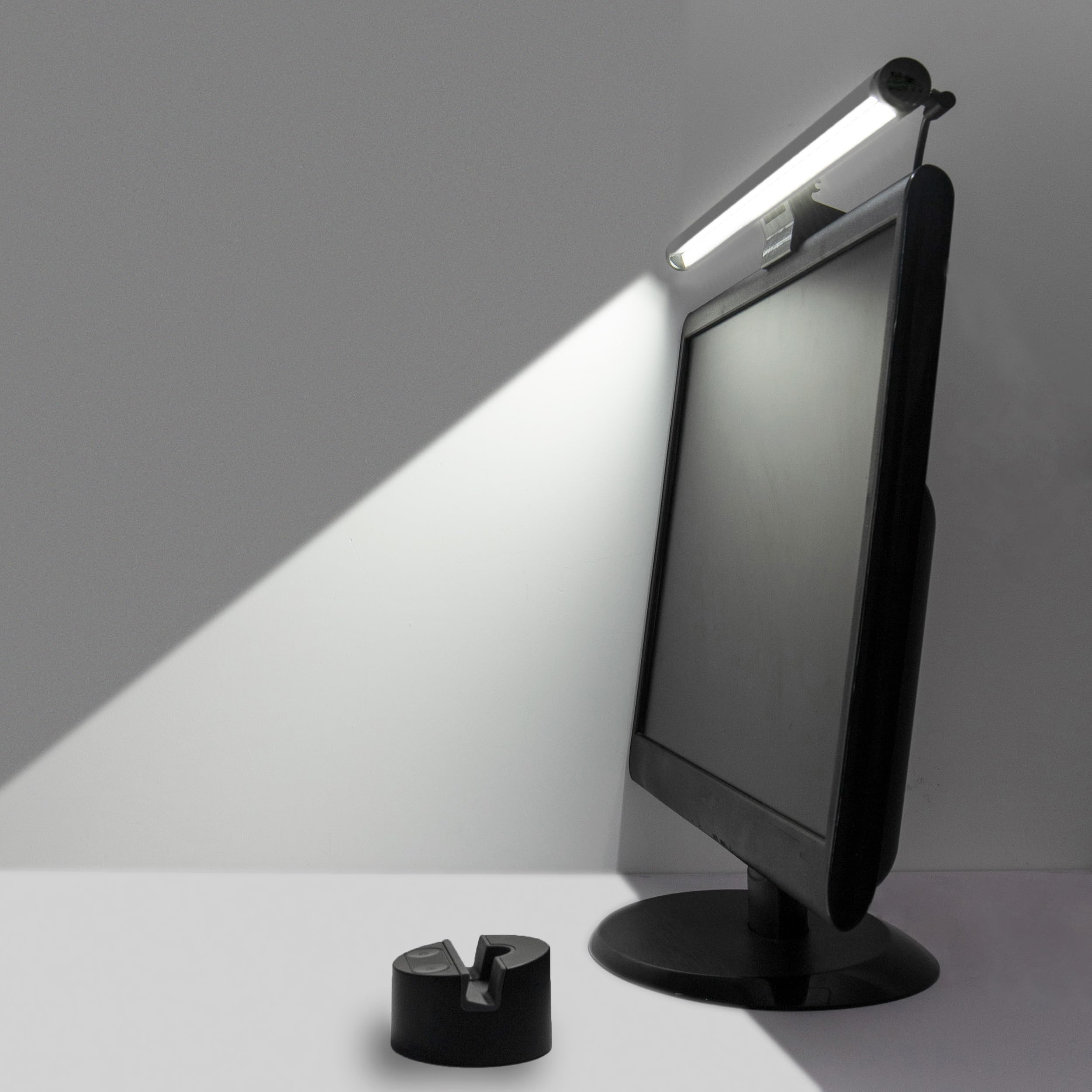 Monitor Light Bar with Remote Control - USB LED Desk Lamp for Computer Screen, Eye Protection Clip-On Light for Home & Office Workspace (No Batteries Included) | Perfect for Late-Night Work, Gaming & Reading